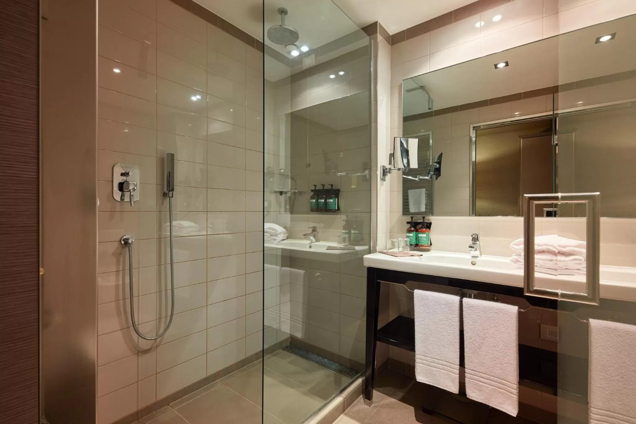 Bathroom in Crowne Plaza Verona Fiera by IHG