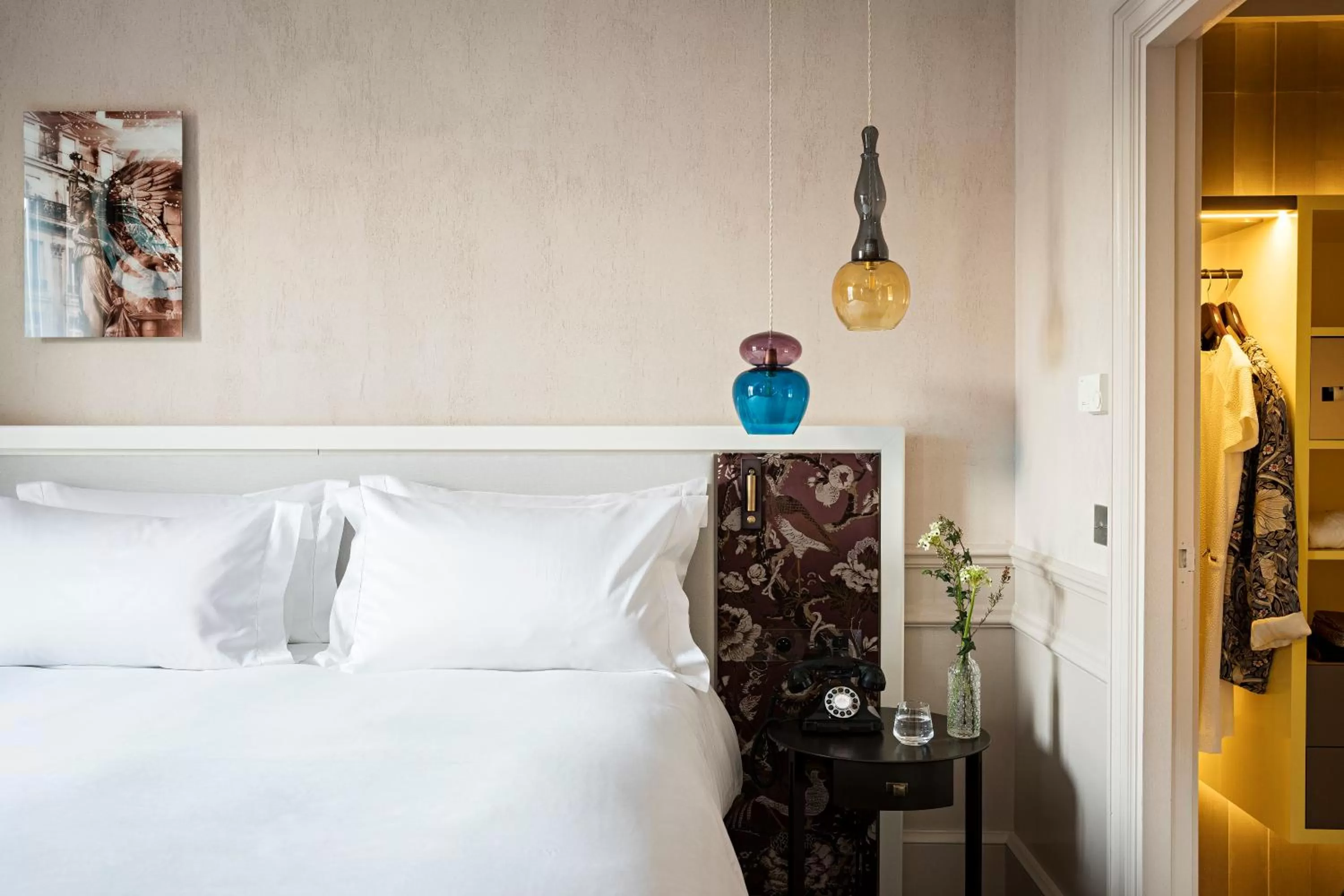 Bedroom, Bed in Sofitel Le Scribe Paris Opera