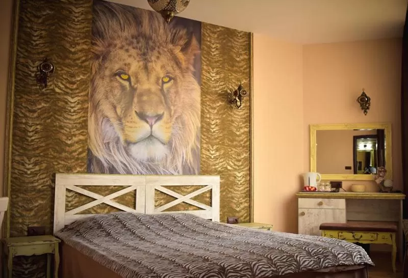 Bed in Hotel Africa
