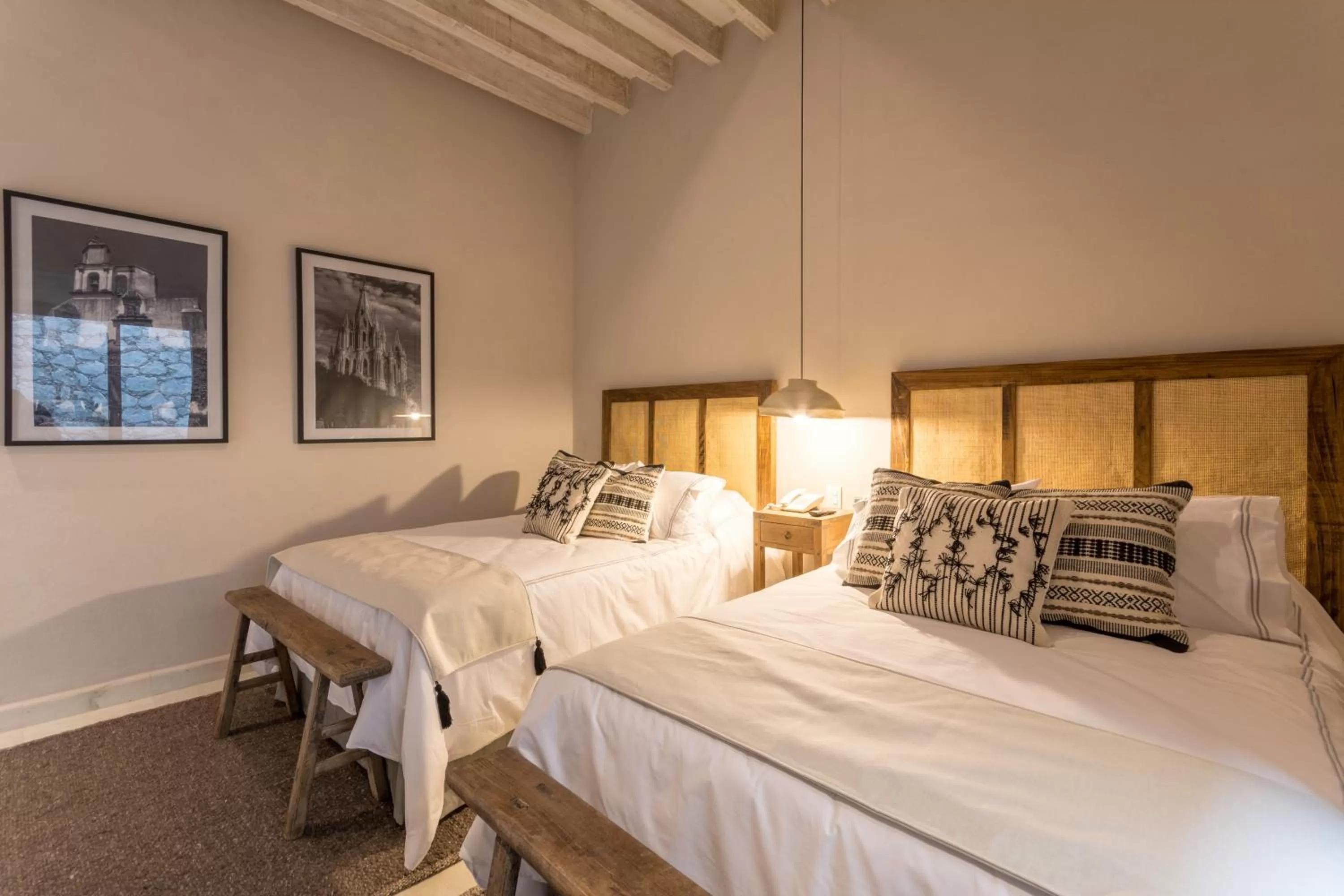 Bed in Casa Quebrada Hotel Boutique