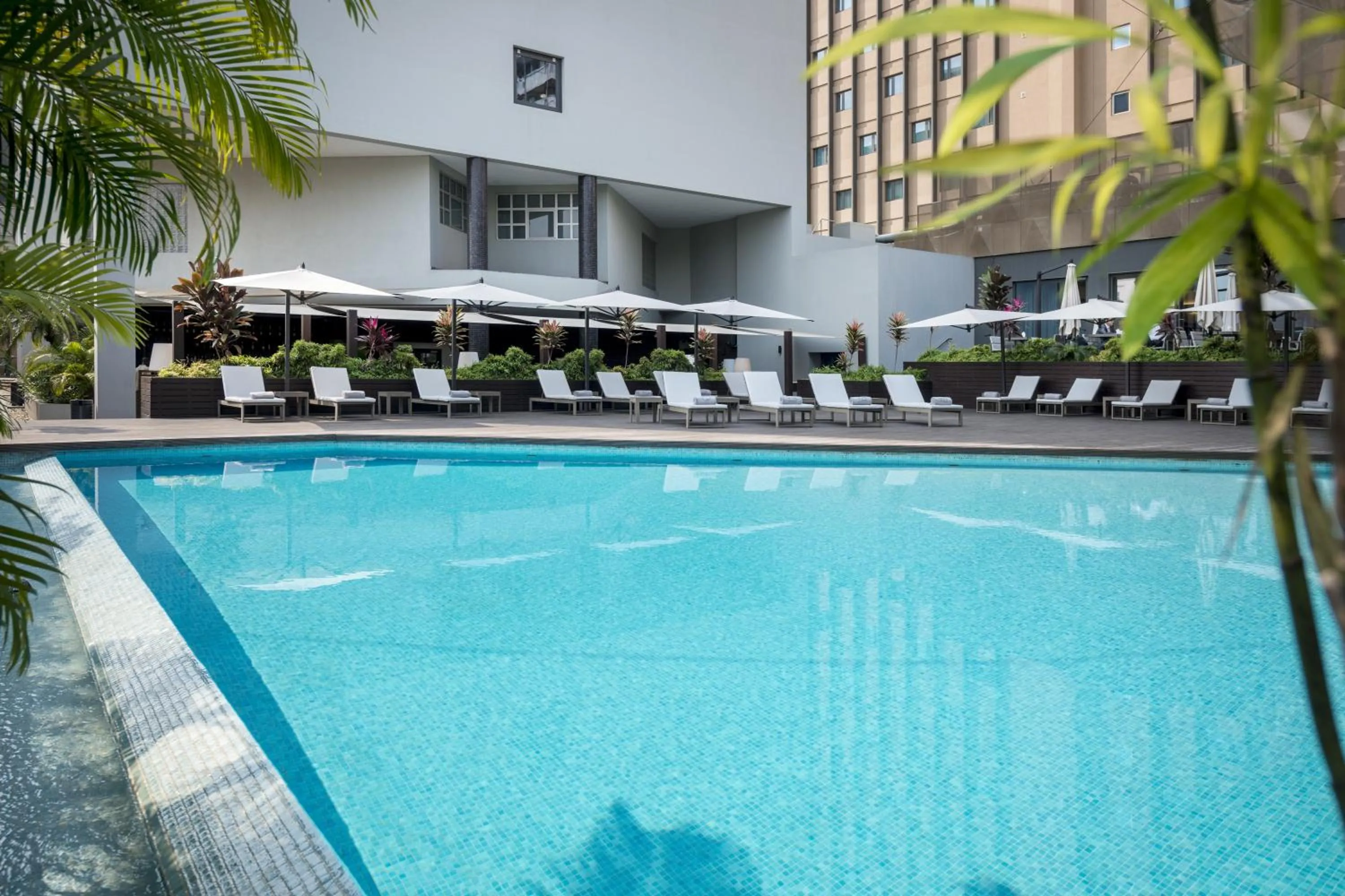 Swimming pool in Hotel Trópico