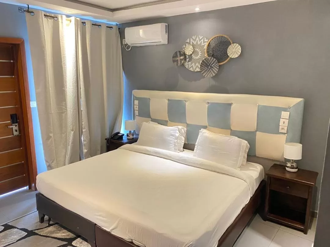 Bed in Fini Hotel Bobende