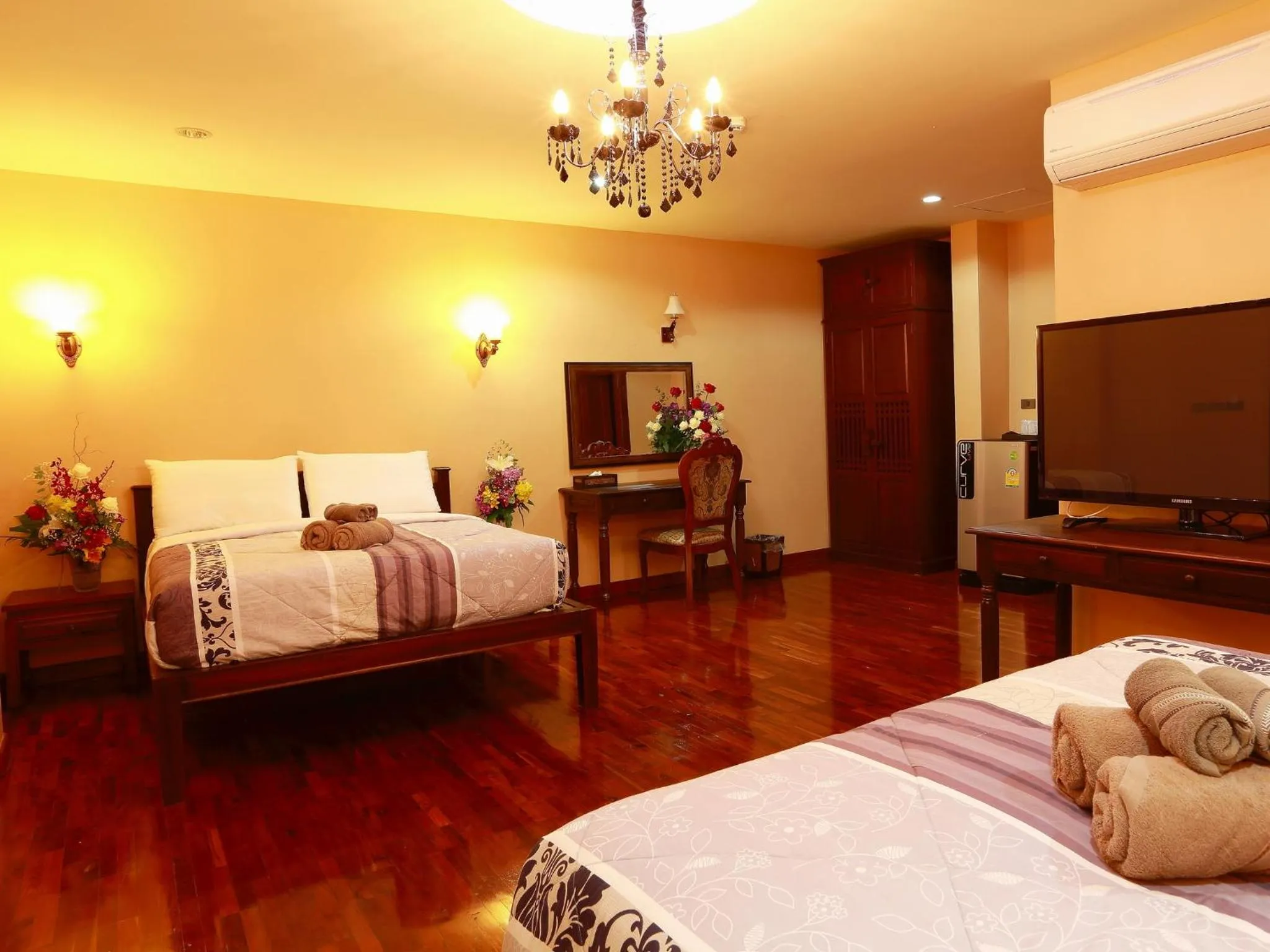 Bed in At Chiang Mai Hotel