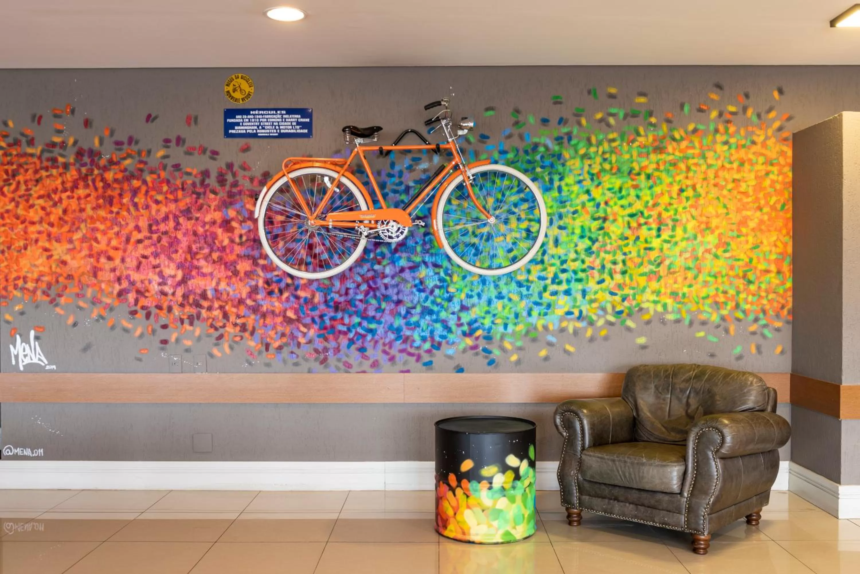 Lobby or reception in Monreale Express Glicério Campinas