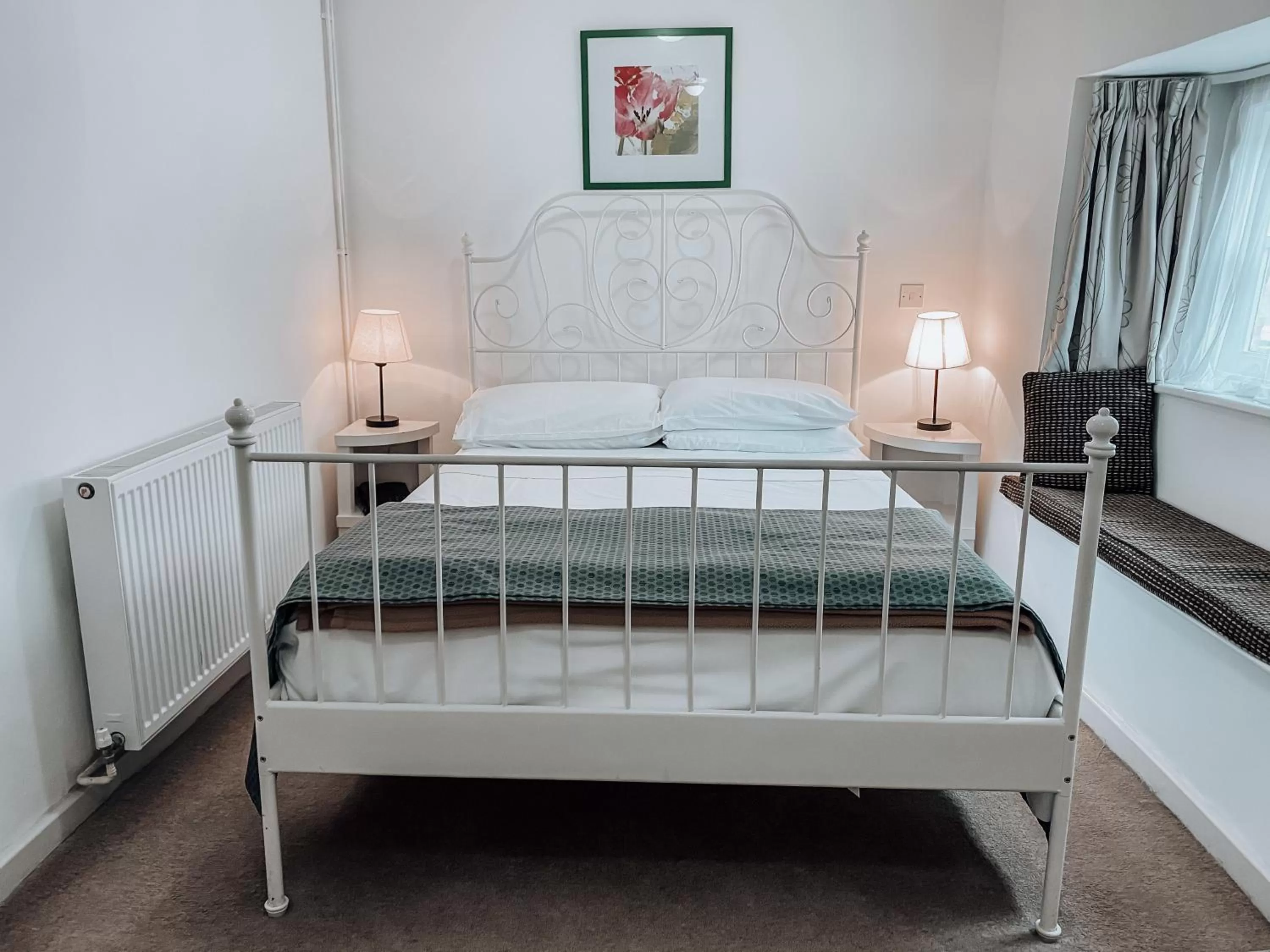 Bed in The Blenheim Buttery