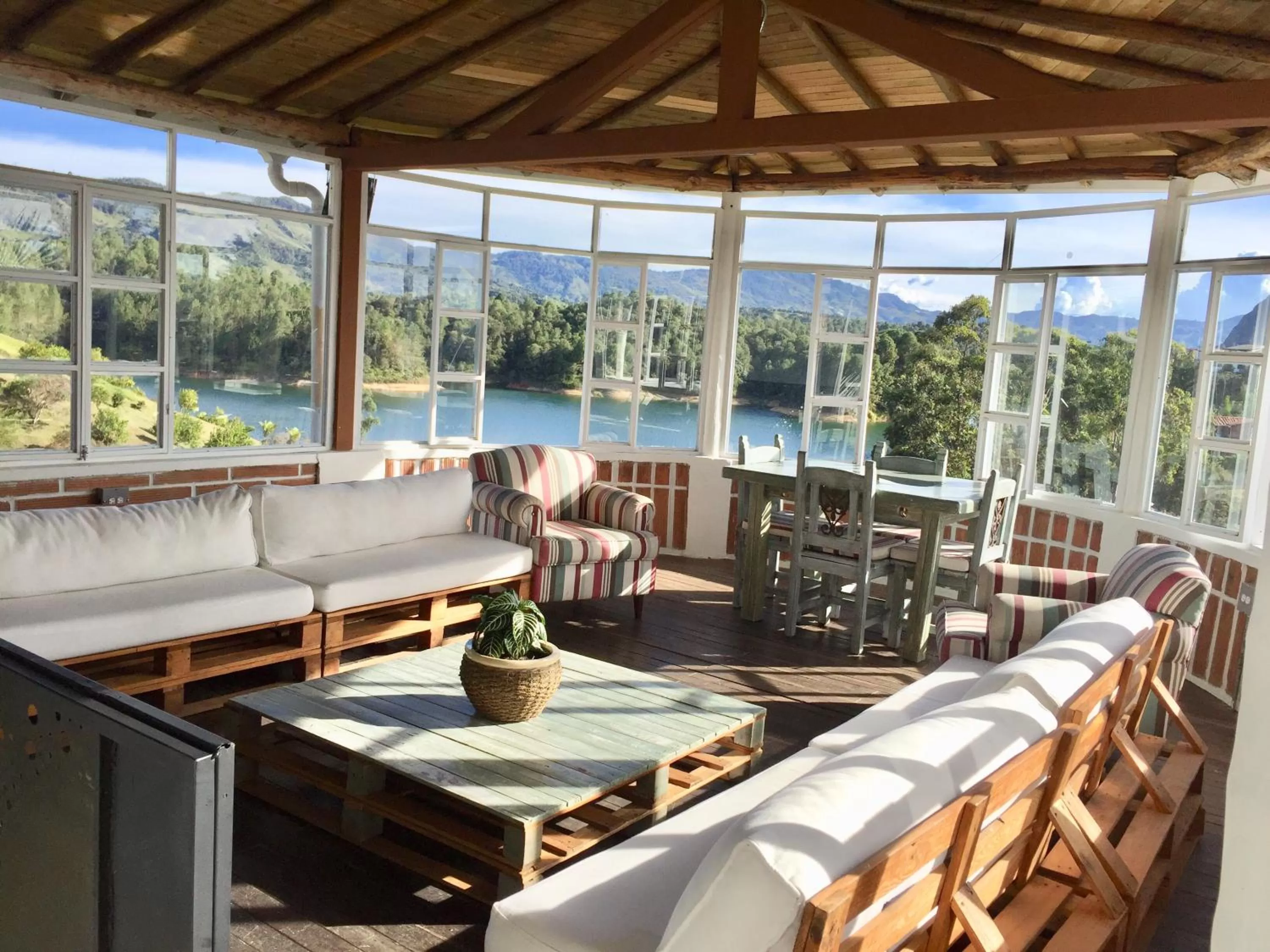 Living room in La Madriguera