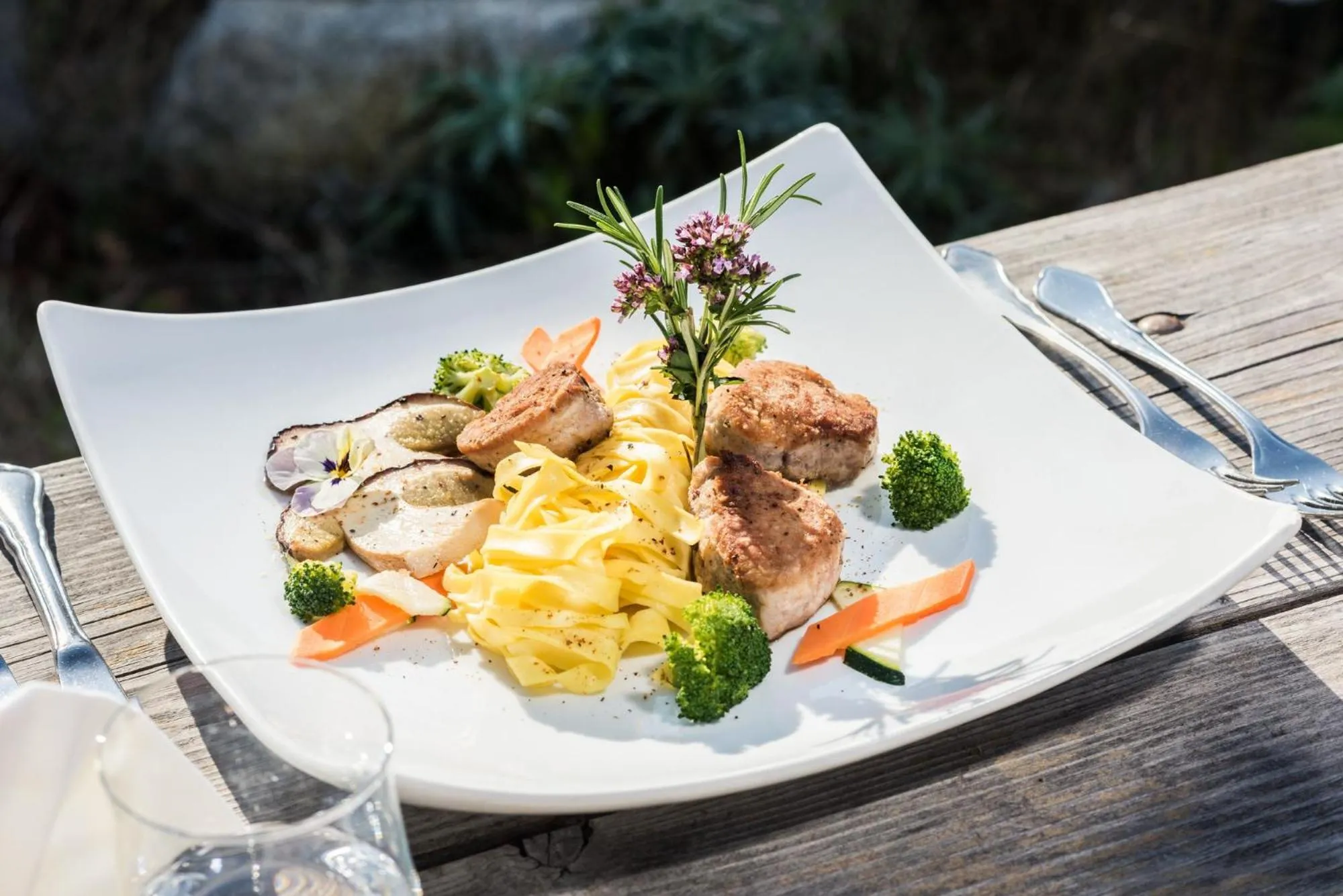 Food close-up in Hotel Zum Stemplinger Hansl