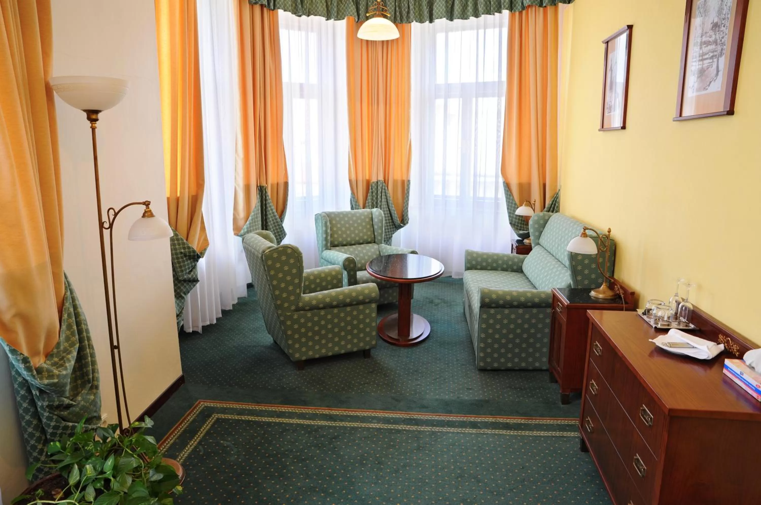 Living room in Grandhotel Garni