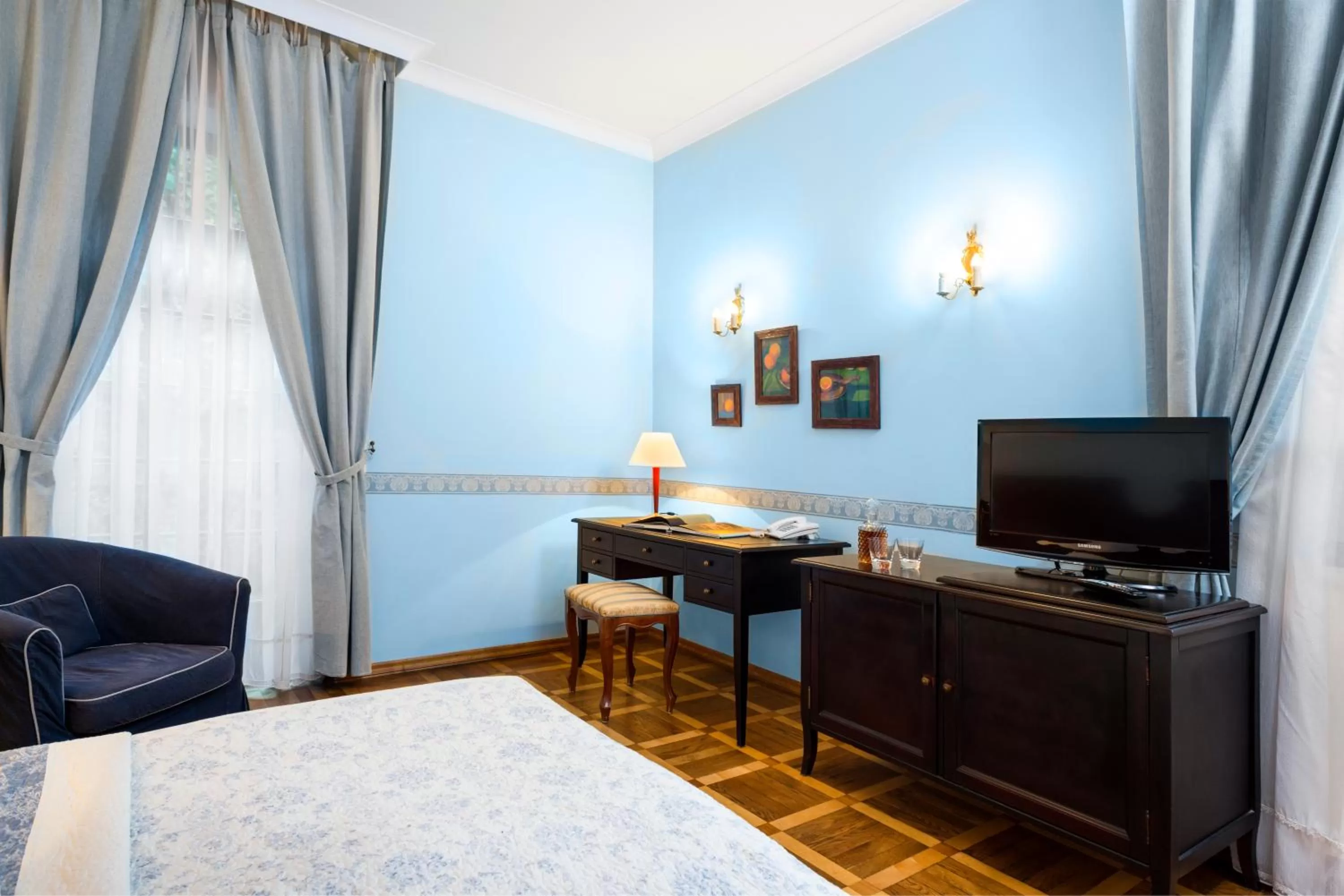 Bedroom, Bed in Hotel Maltański