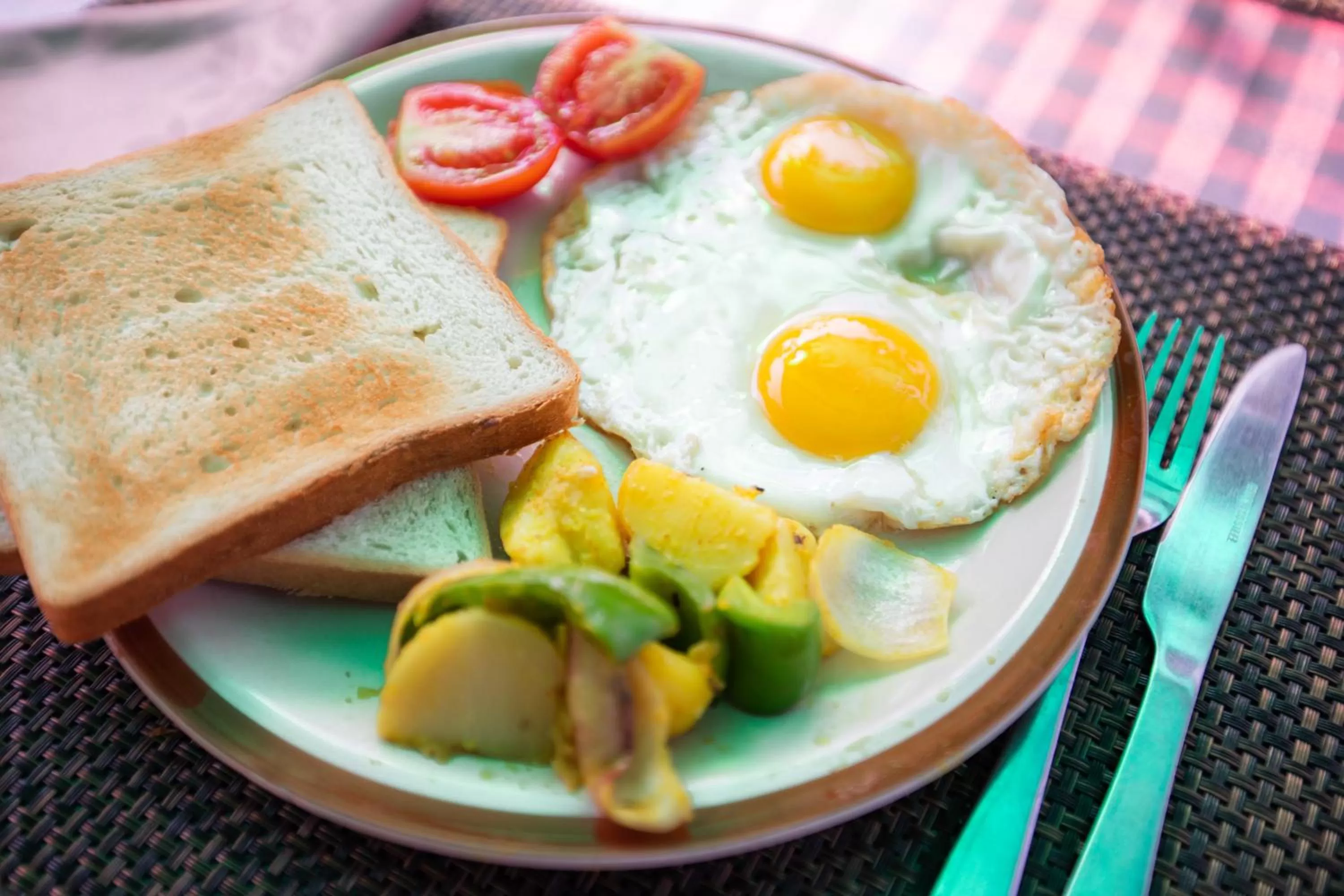 Continental breakfast in Hotel Chhimeki