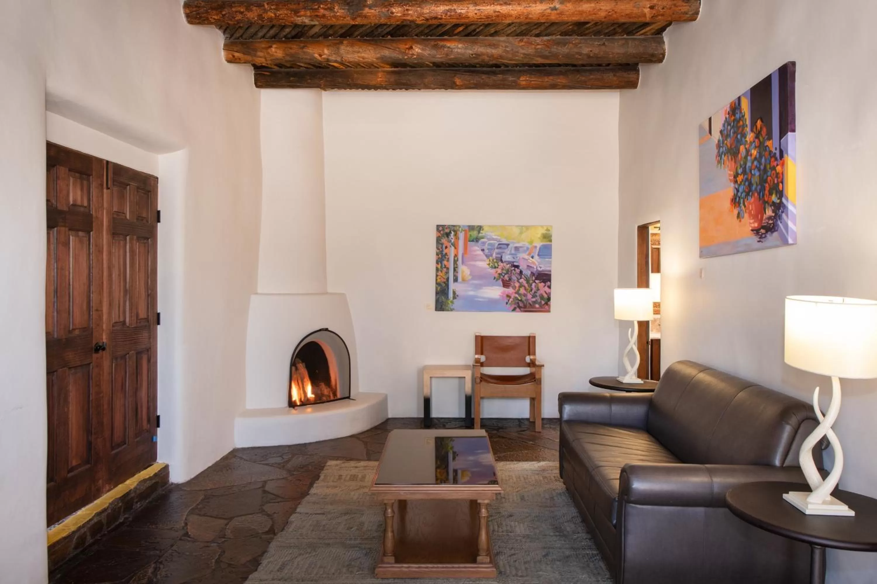 Living room in La Posada De Santa Fe, a Tribute Portfolio Resort & Spa
