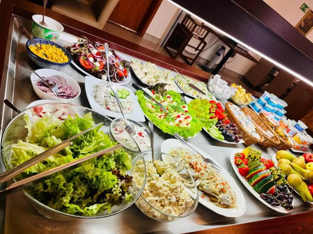 Buffet breakfast in Hotel Great Polonia Conrad Kraków