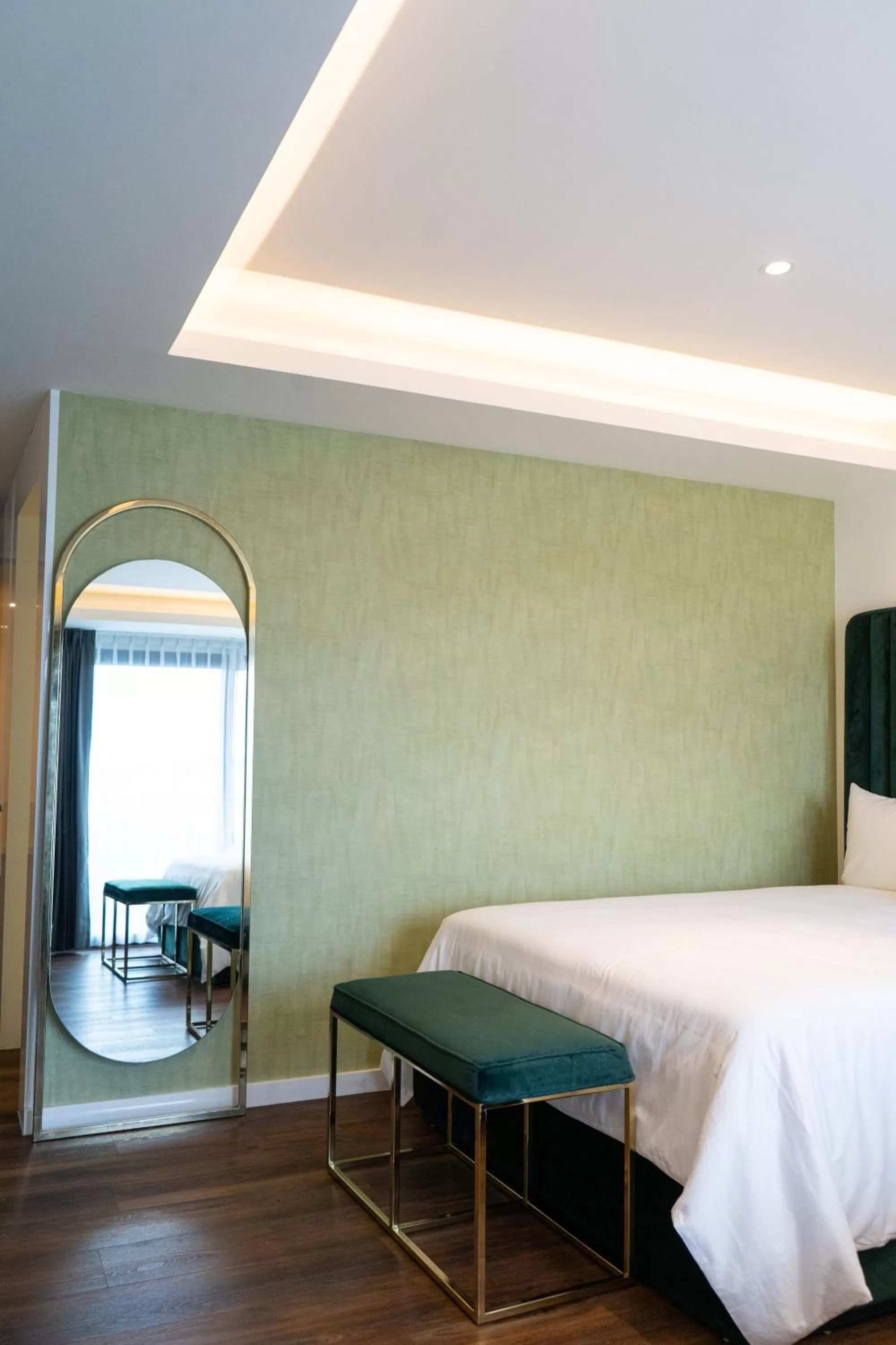 Decorative detail, Bed in Casa Cuarzo Hotel Boutique