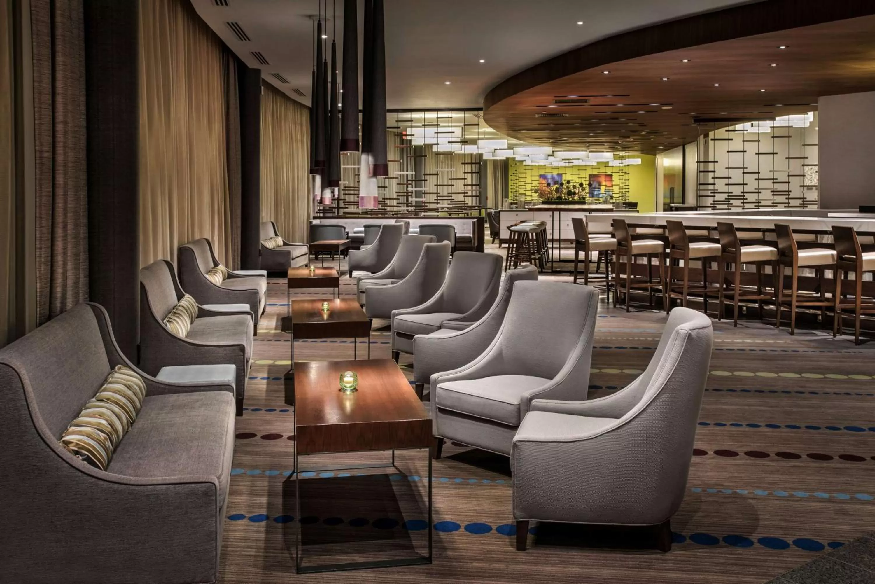 Lounge or bar in Hyatt Regency Pittsburgh International Airport