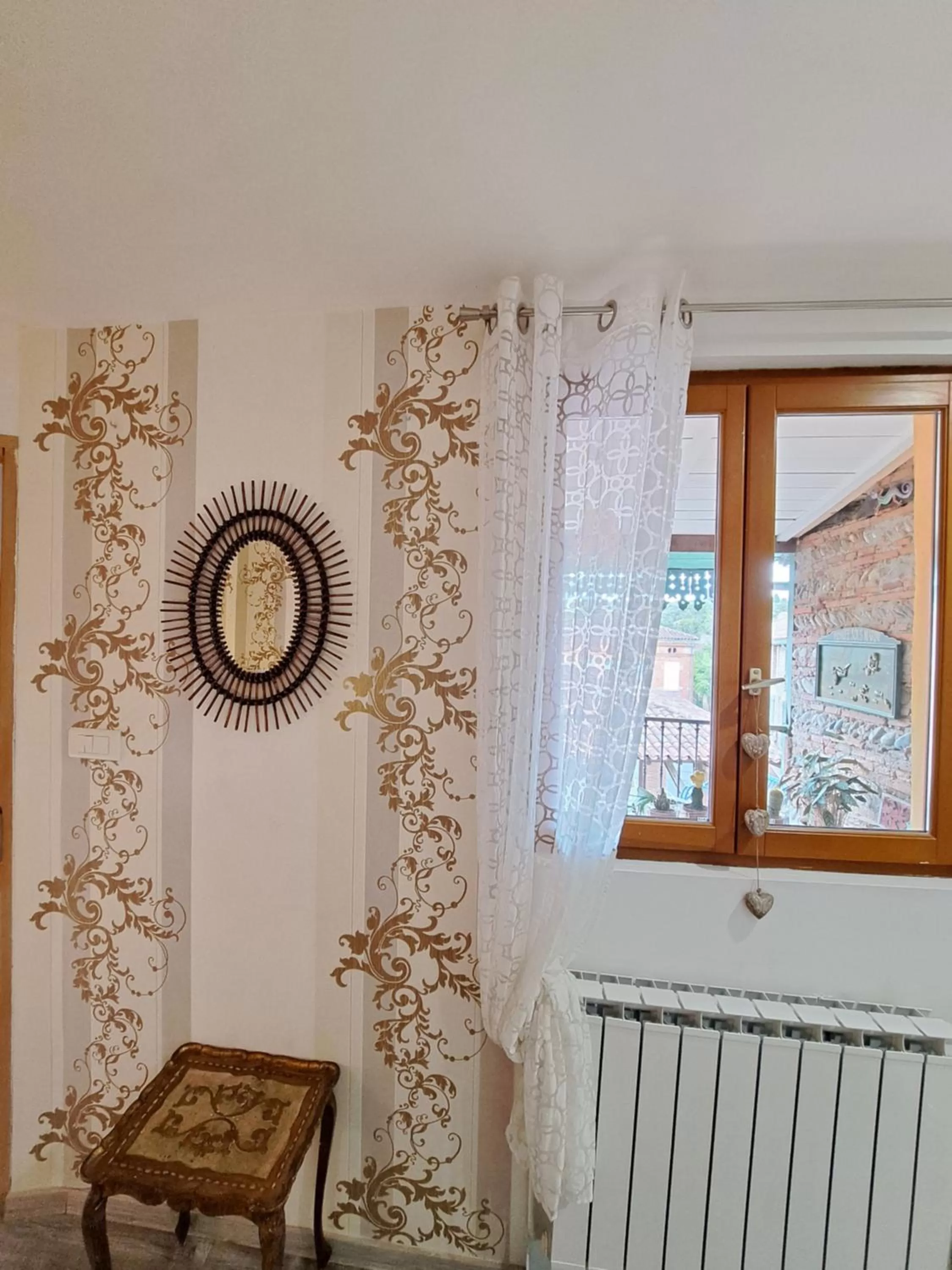 View (from property/room) in La Loggia - chambres d'hôtes