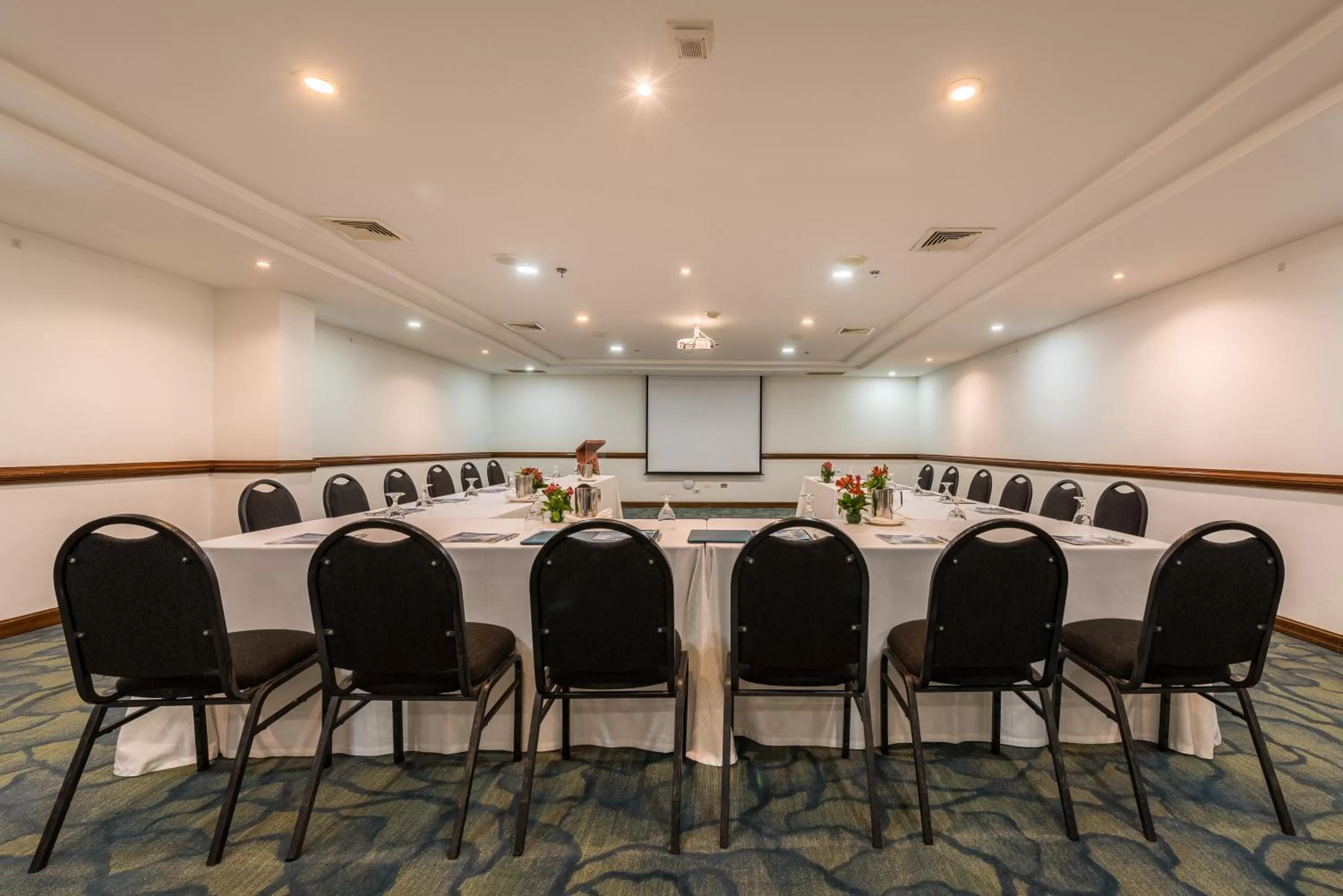 Living room in Hotel Almirante Cartagena Colombia