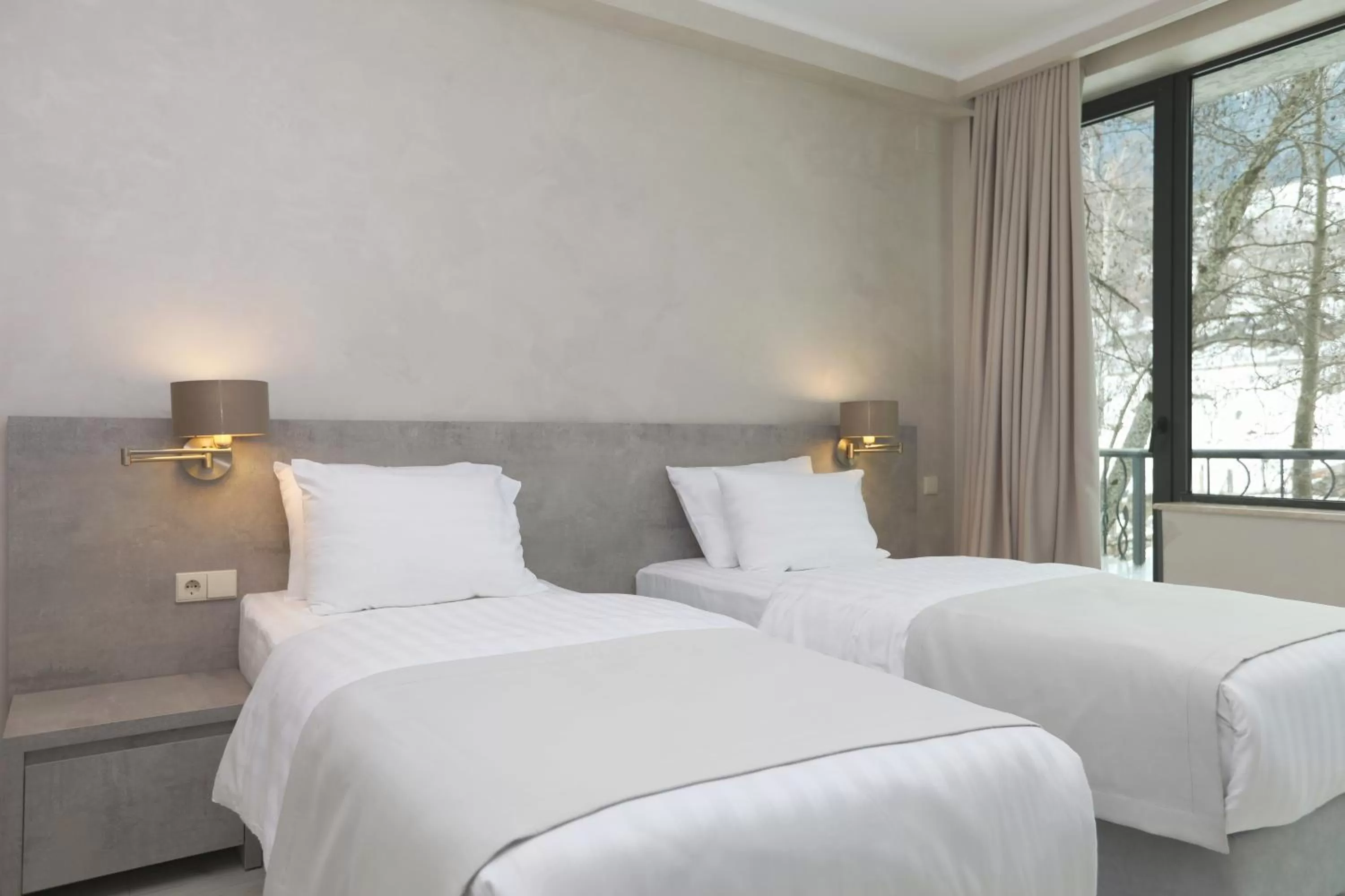 Bed in Sunset Terrace Mestia