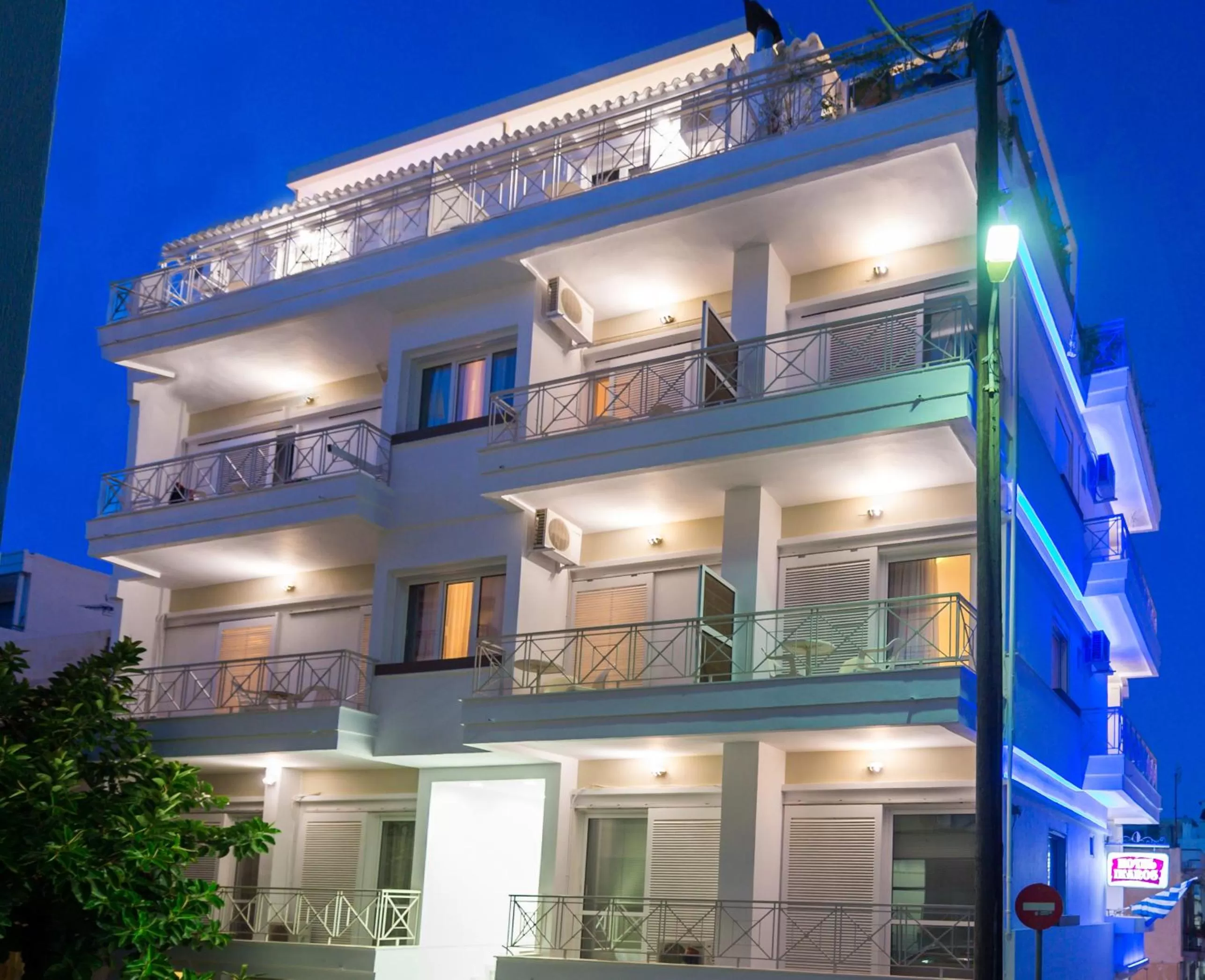 Property building in Ikaros Art Hotel