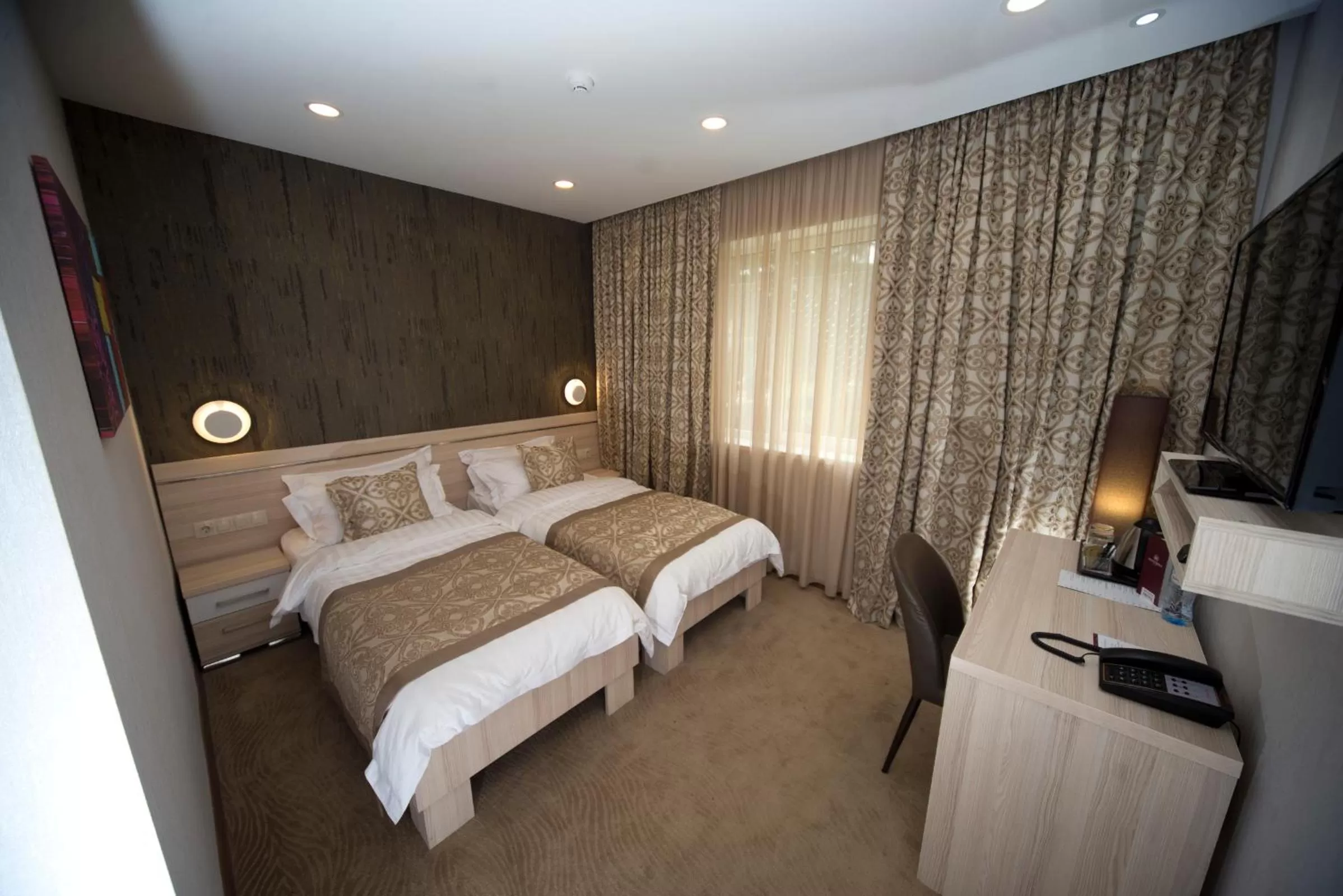 Bedroom, Bed in Iberia Didube