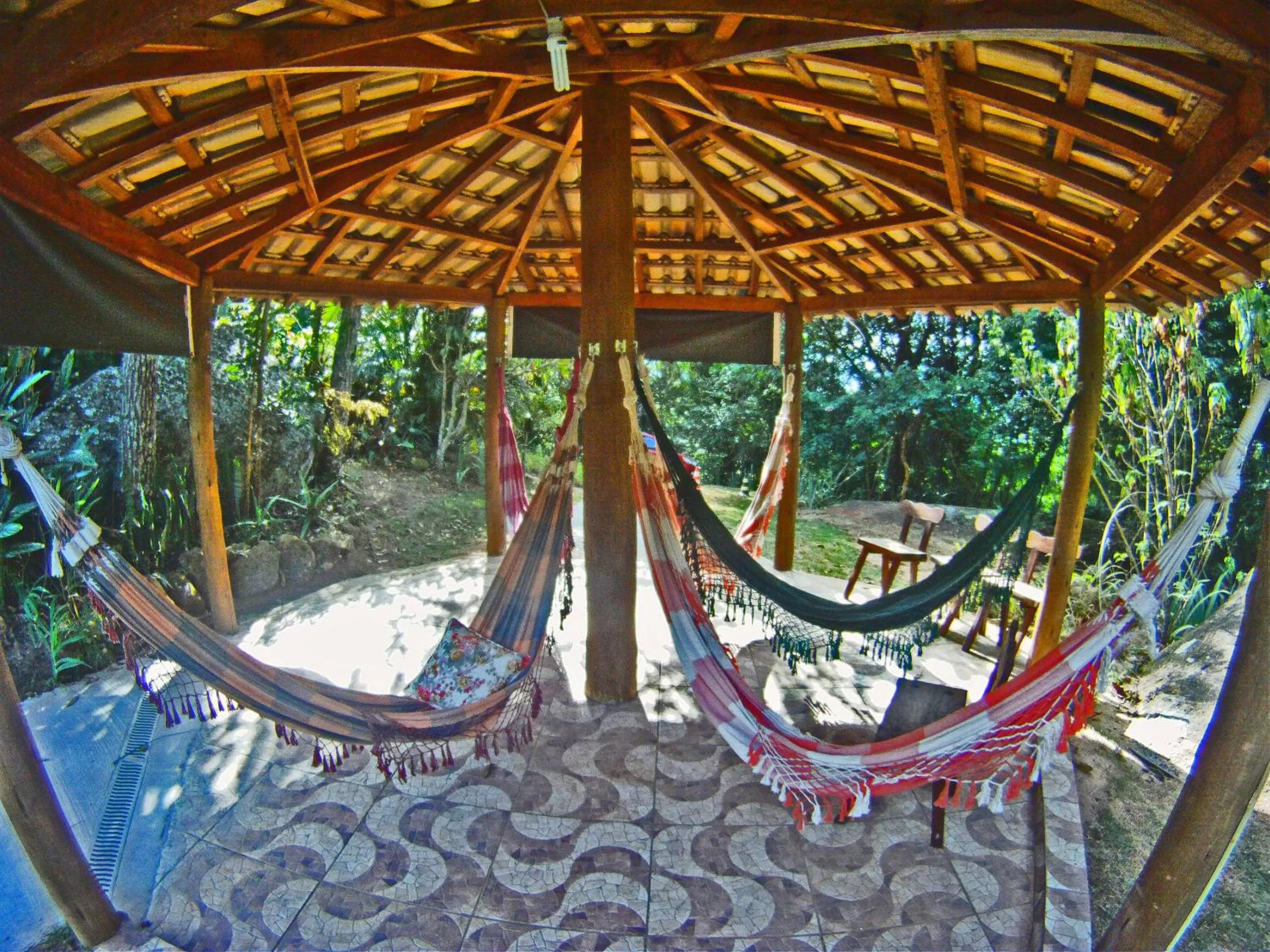 Patio in Pousada Spa Saúde Melhor