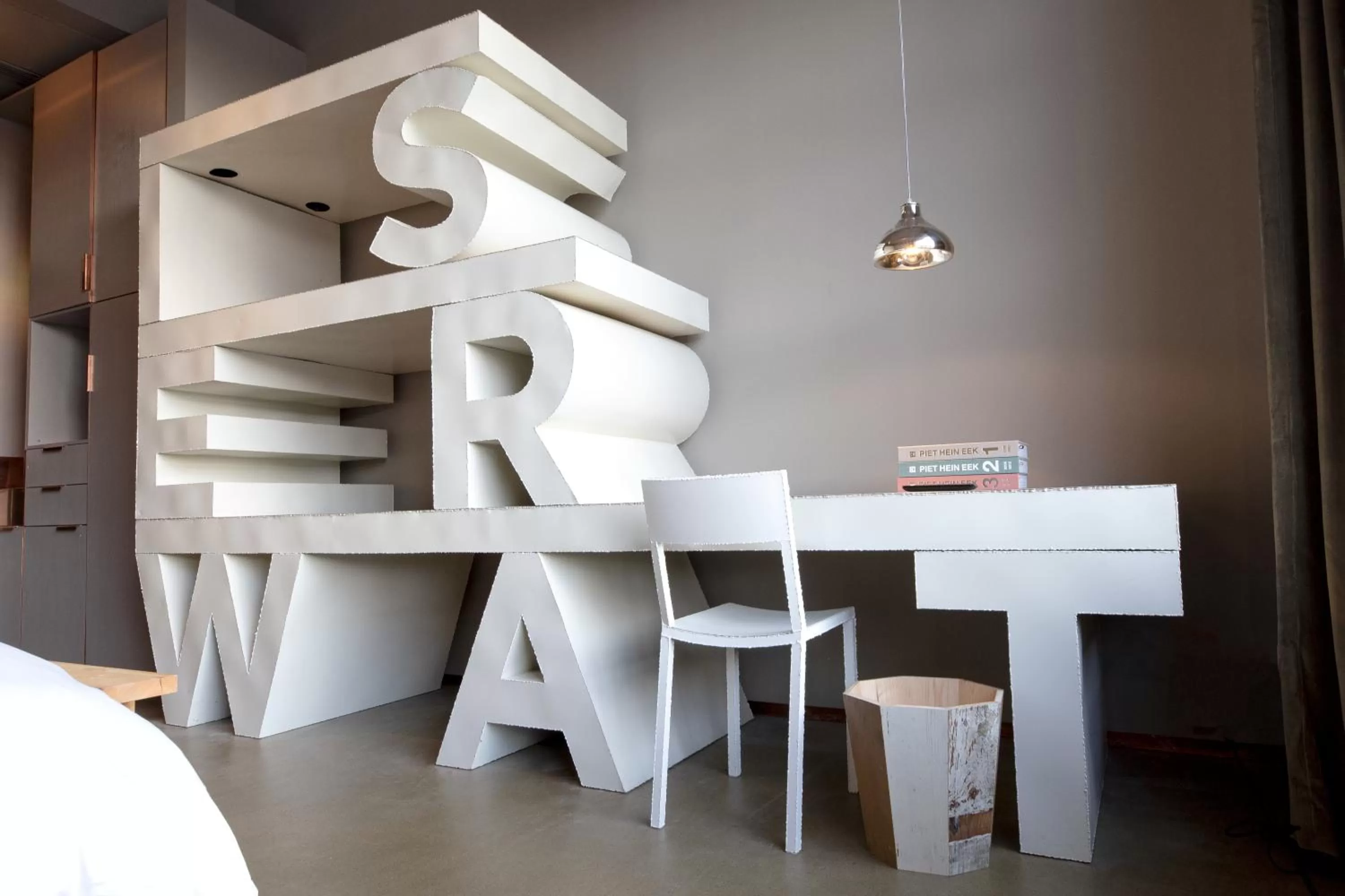 Living room in Hotel Piet Hein Eek