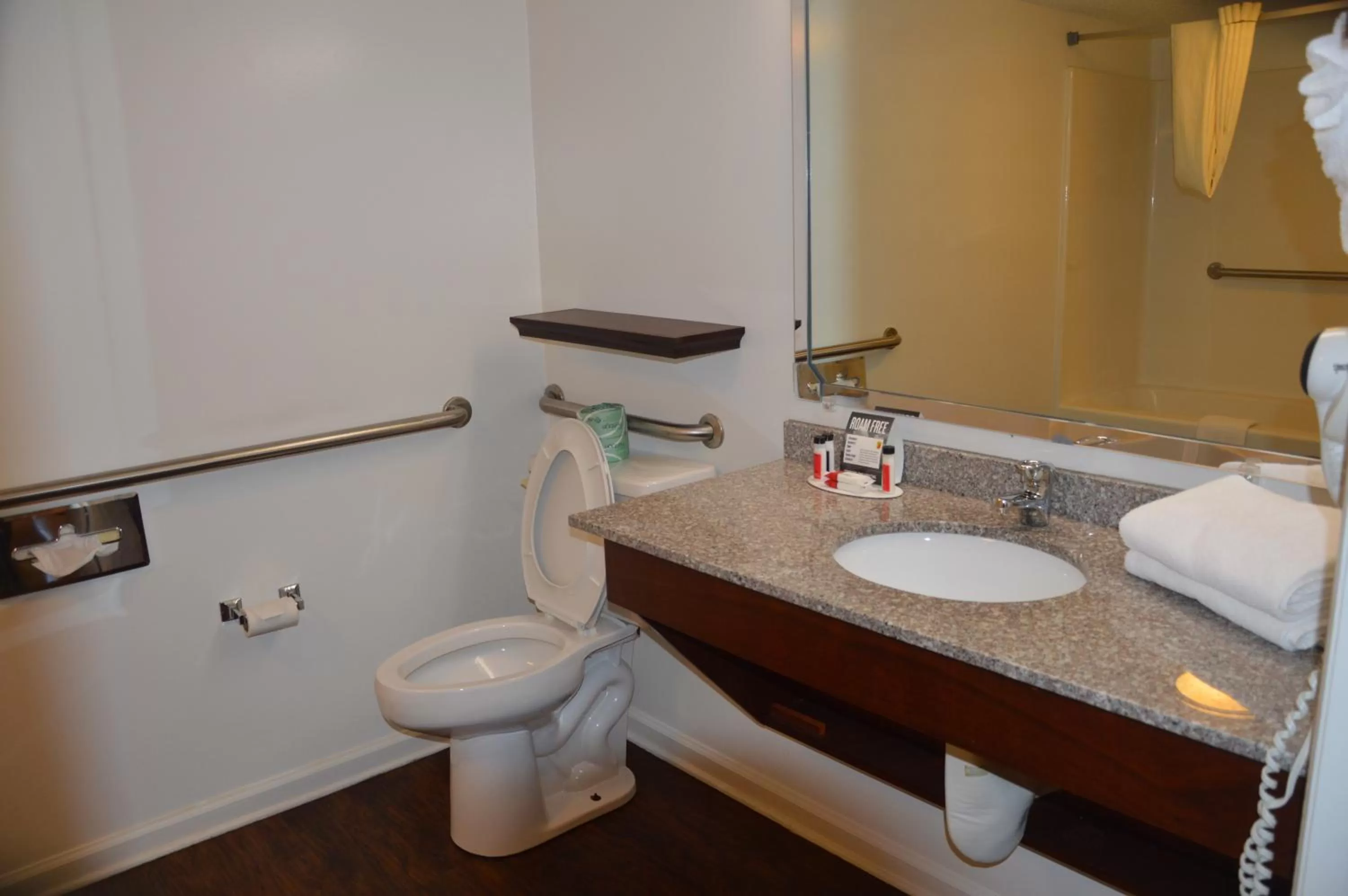 Bathroom in Super 8 by Wyndham Madison