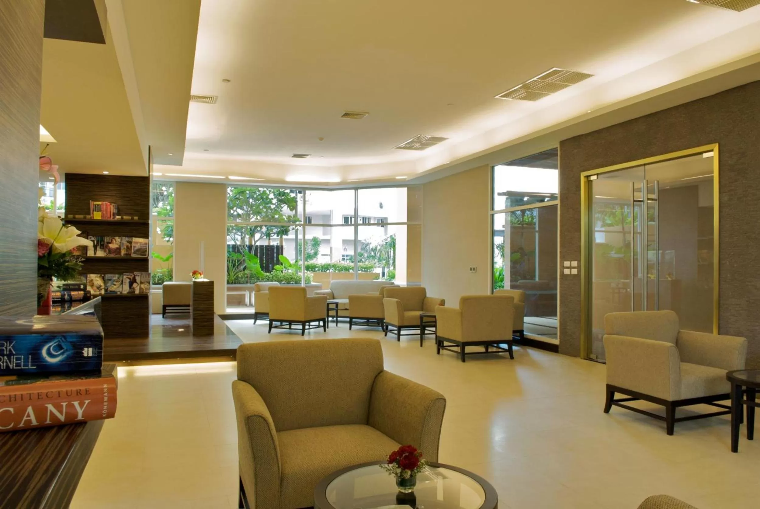 Library in The Narathiwas Hotel & Residence Sathorn Bangkok