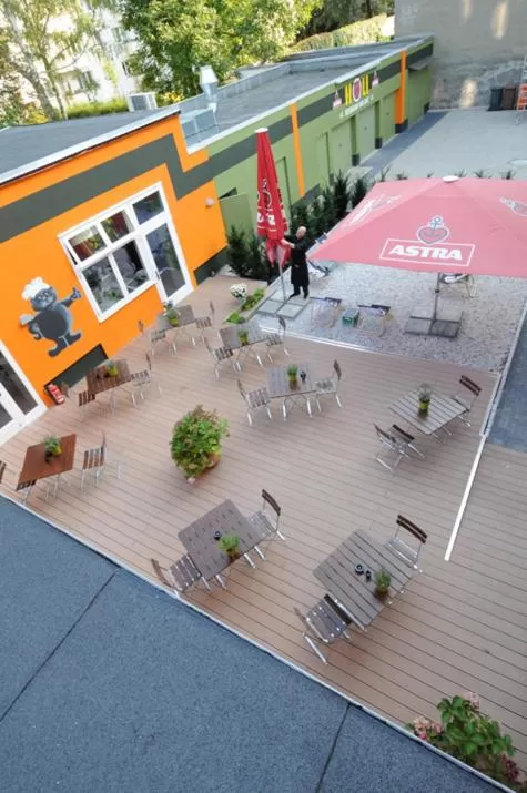 Balcony/Terrace in HOLI-Berlin Hotel