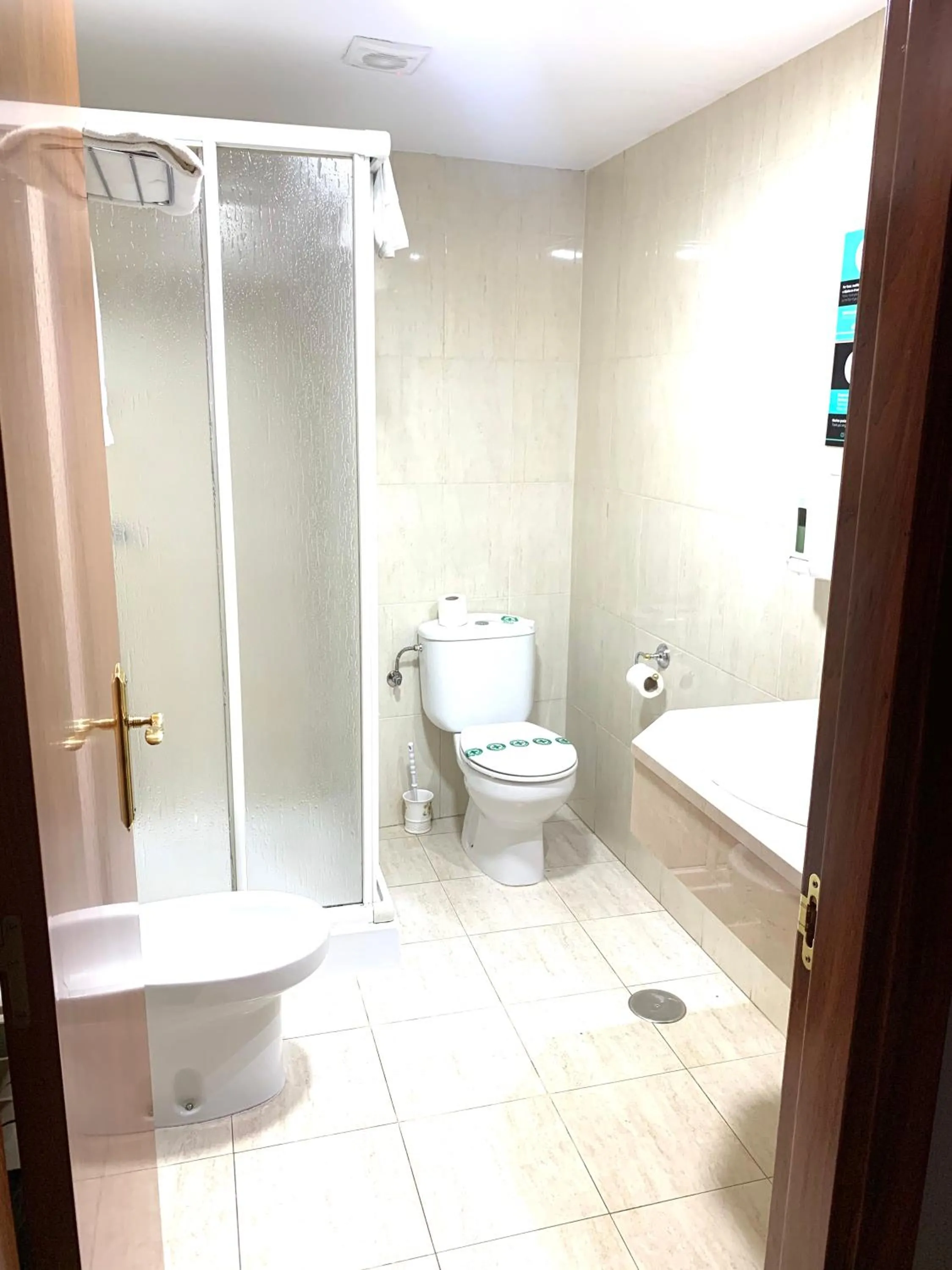 Bathroom in Hotel Los Templarios