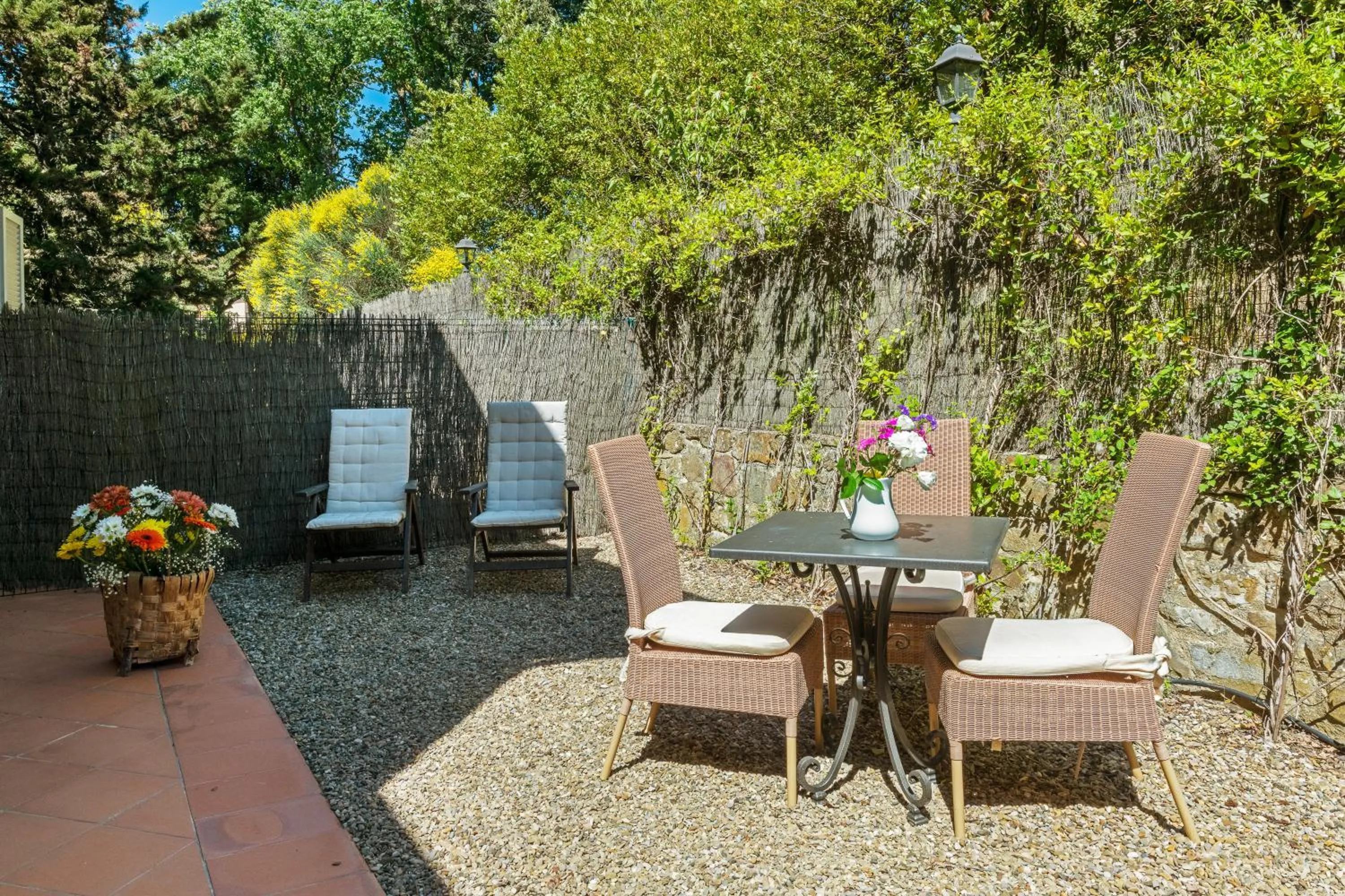 Patio in Si Montalcino Hotel