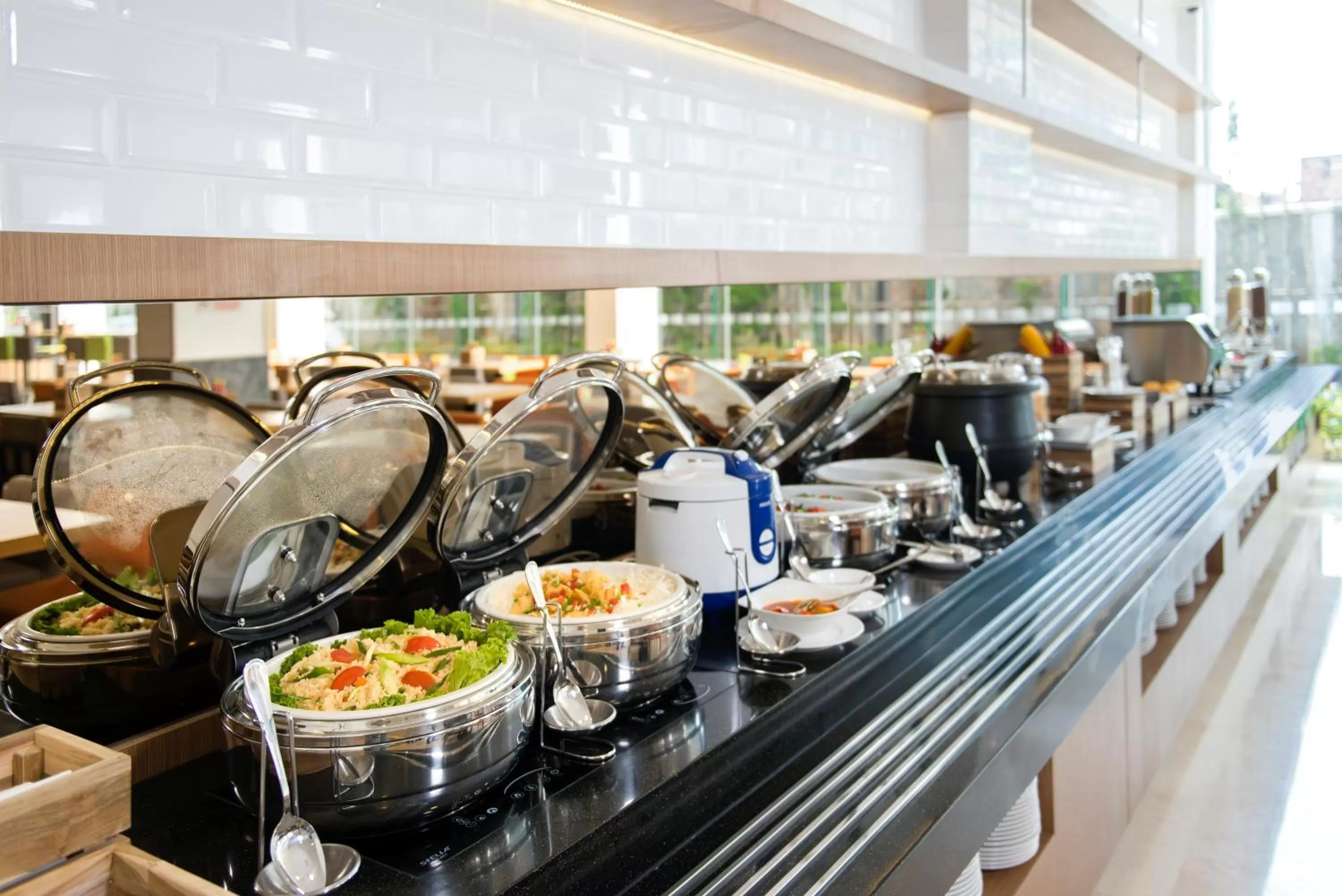 Buffet breakfast in Holiday Inn Express Jakarta Matraman by IHG
