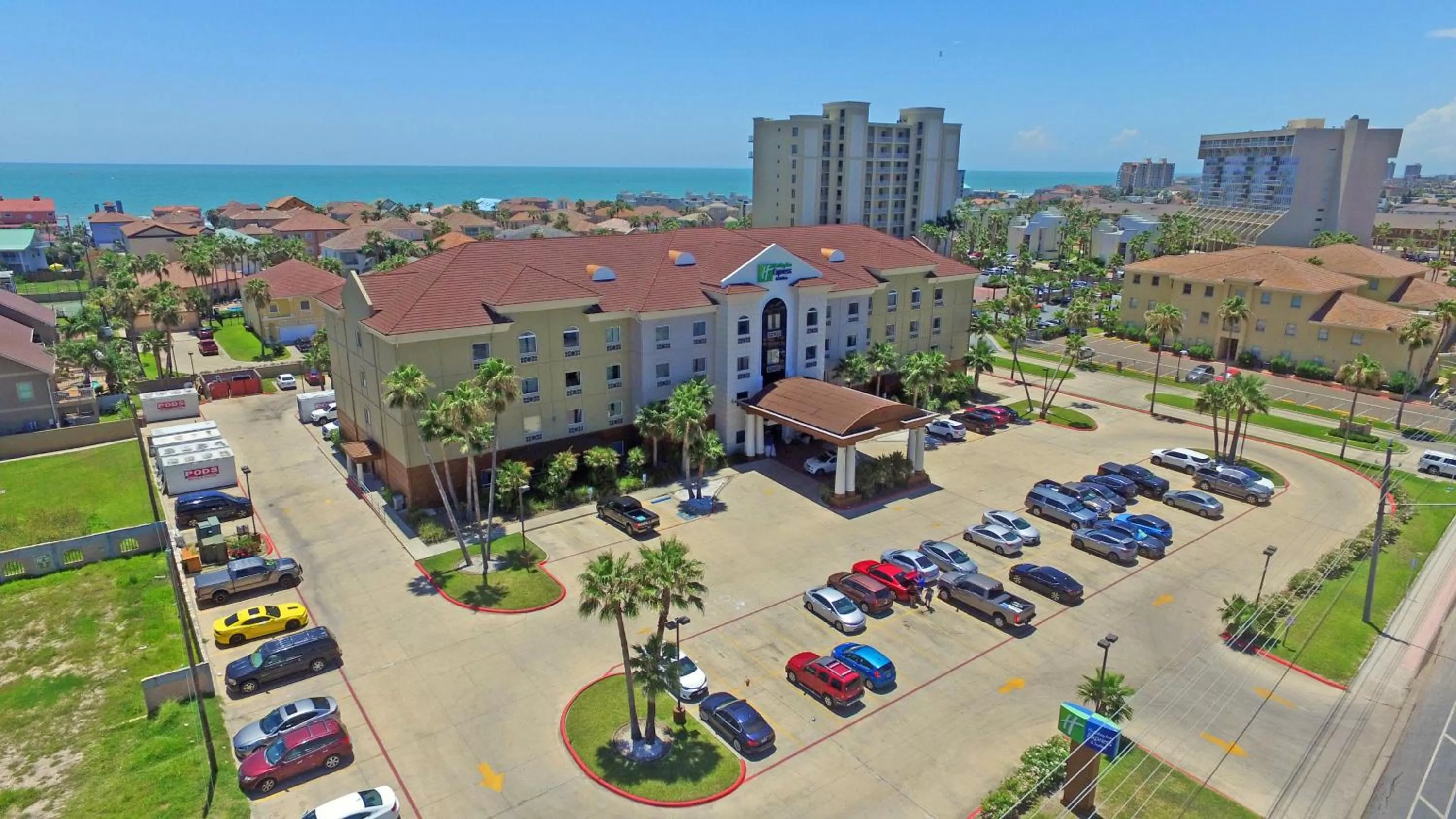Property building in Holiday Inn Express Hotel and Suites South Padre Island by IHG