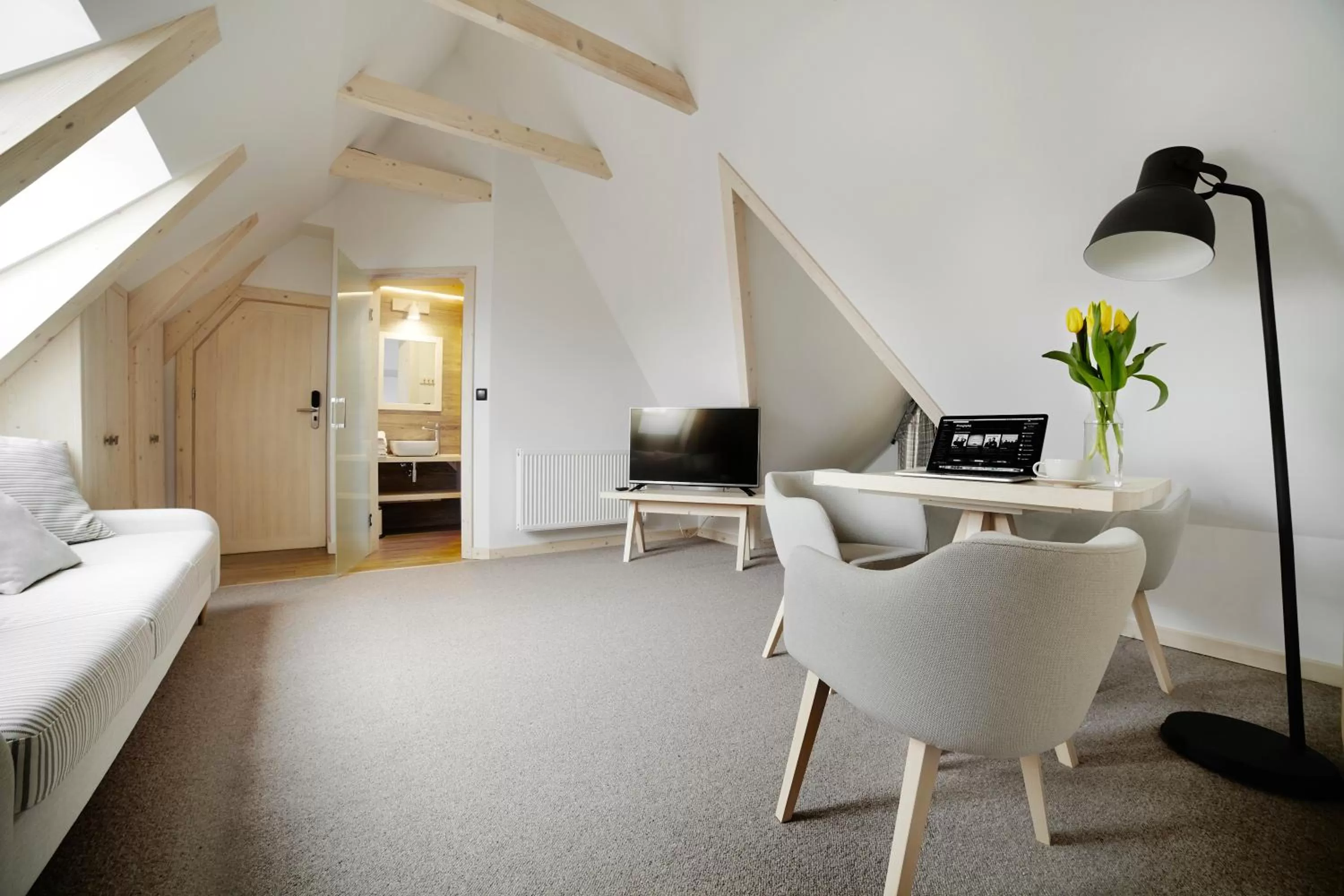 Living room, Bed in VILLA NOSAL - Zakopane