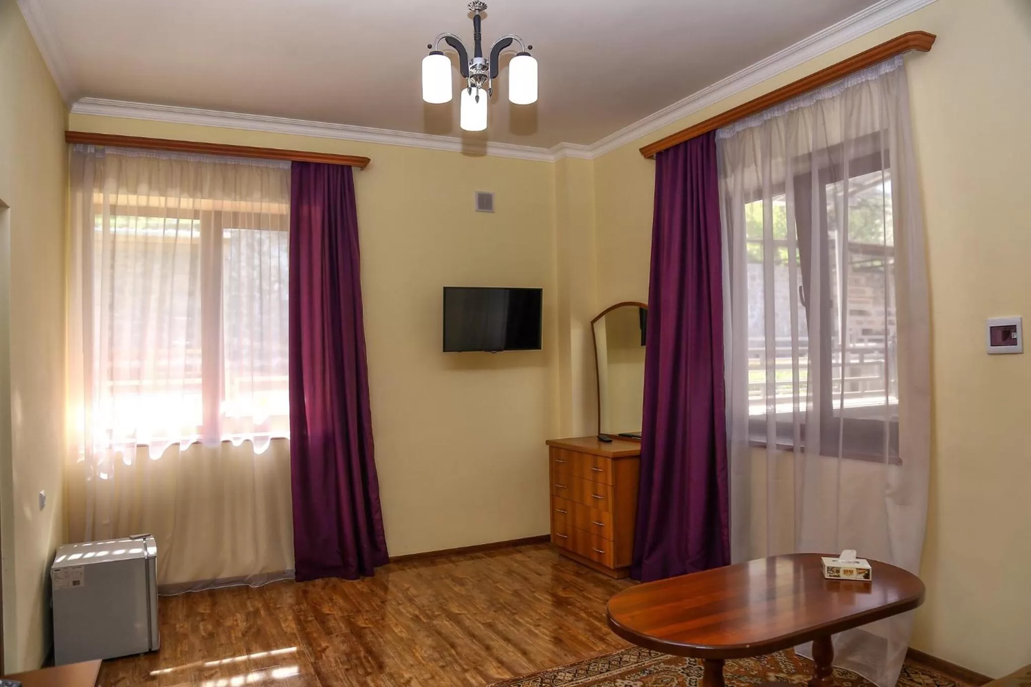 Seating area in Lara Hotel