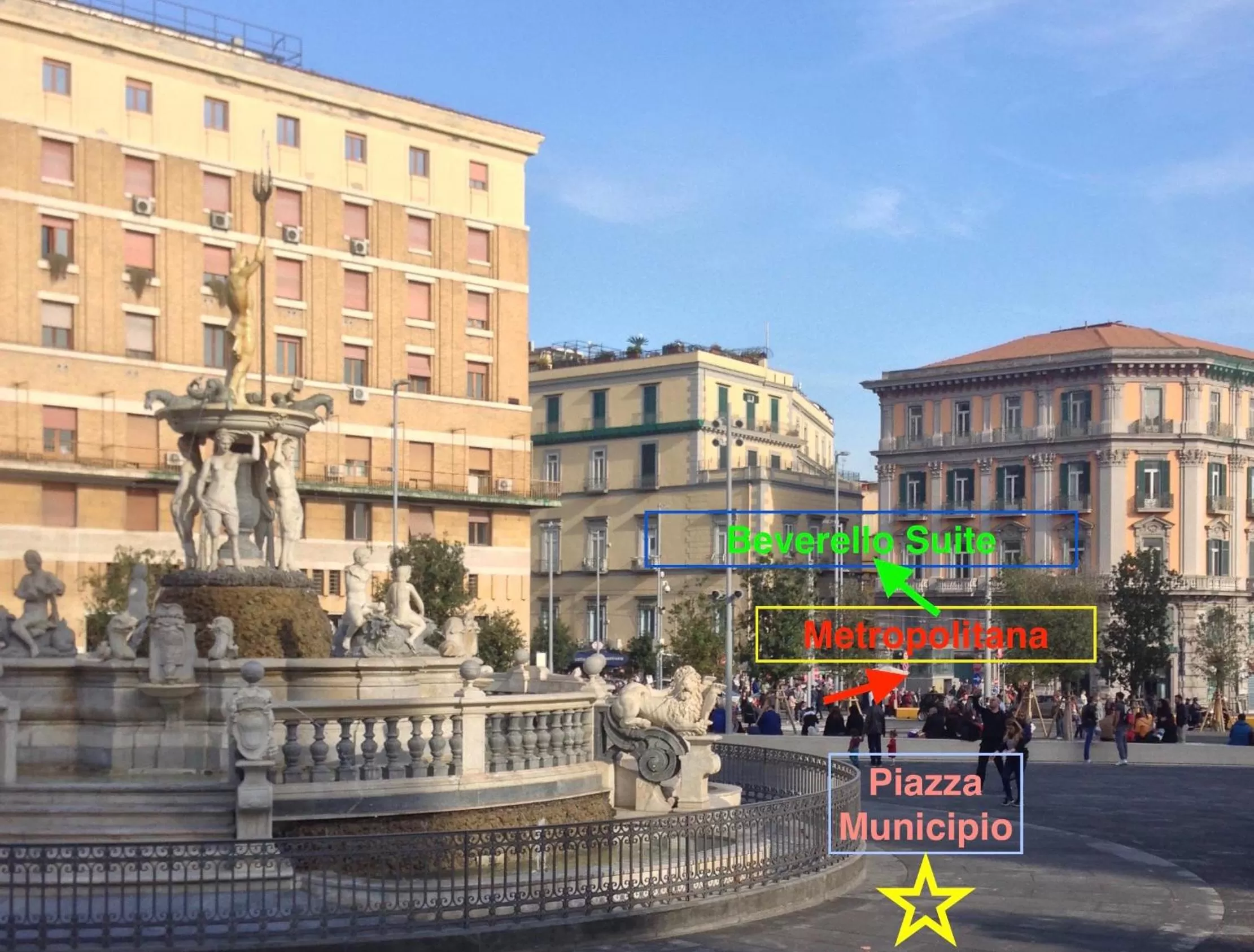 Neighbourhood in Beverello Suite