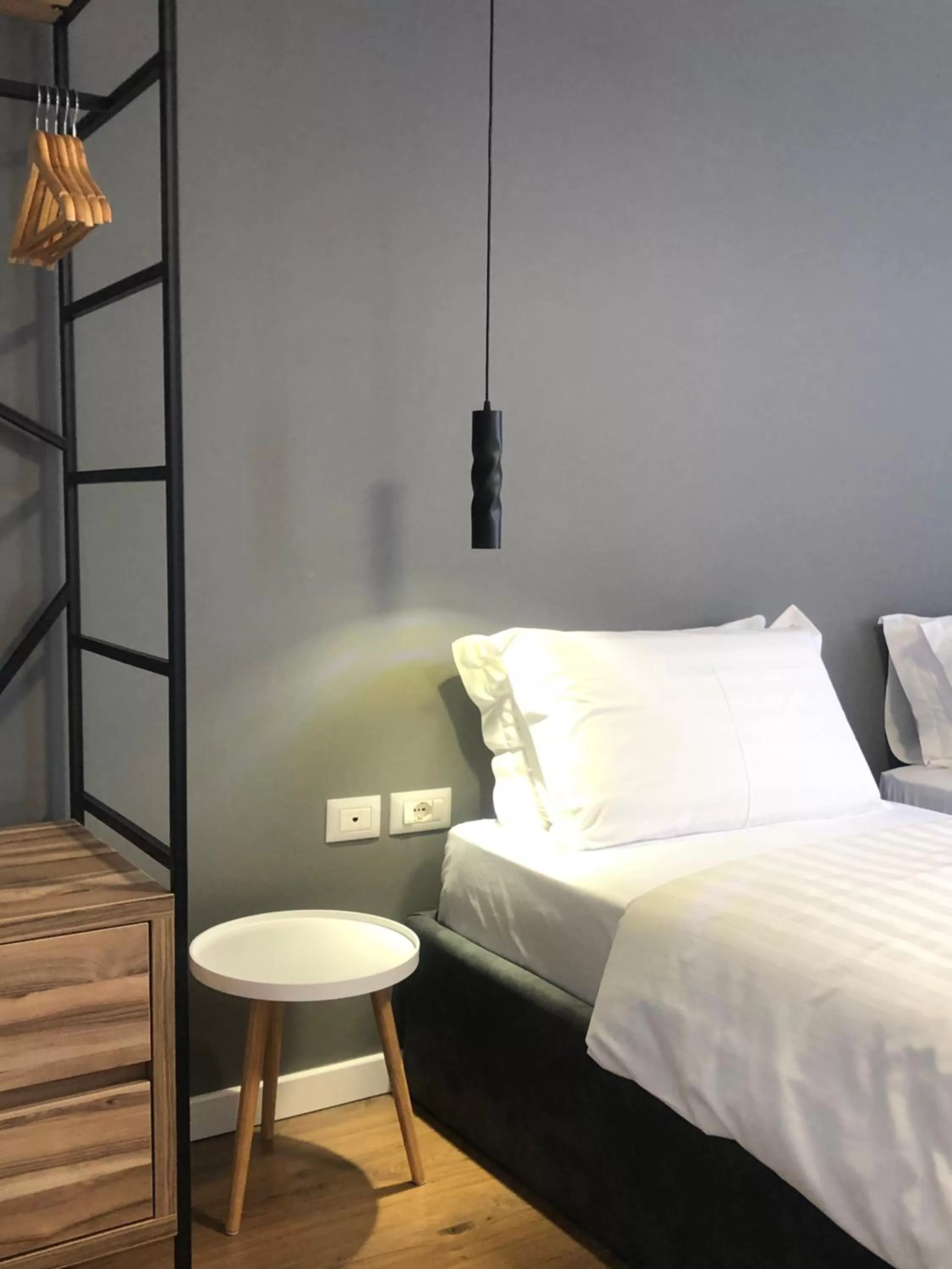 Bed in Grand Hotel Pogradec