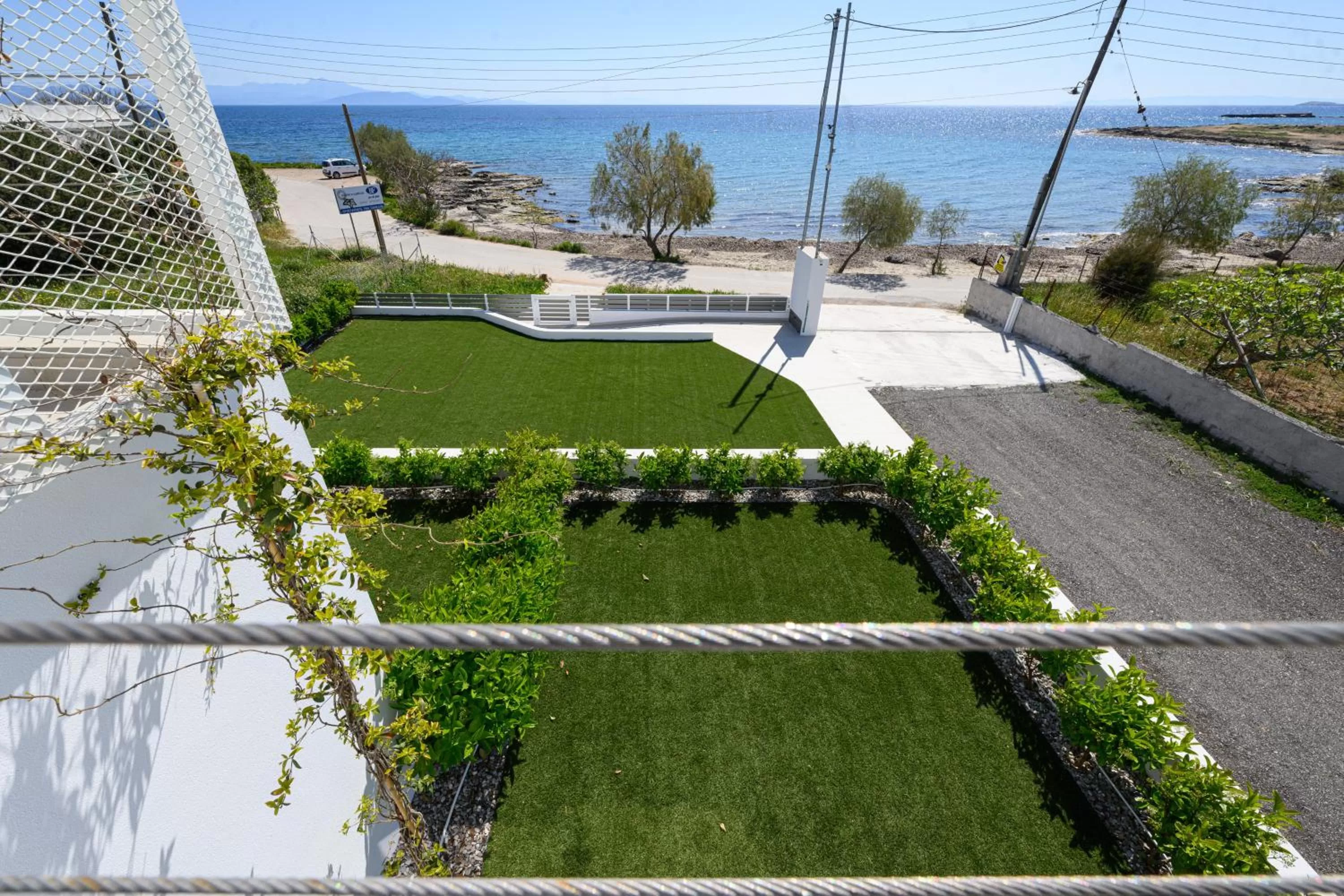 Patio in CUBES ON THE BEACH Athens Airport