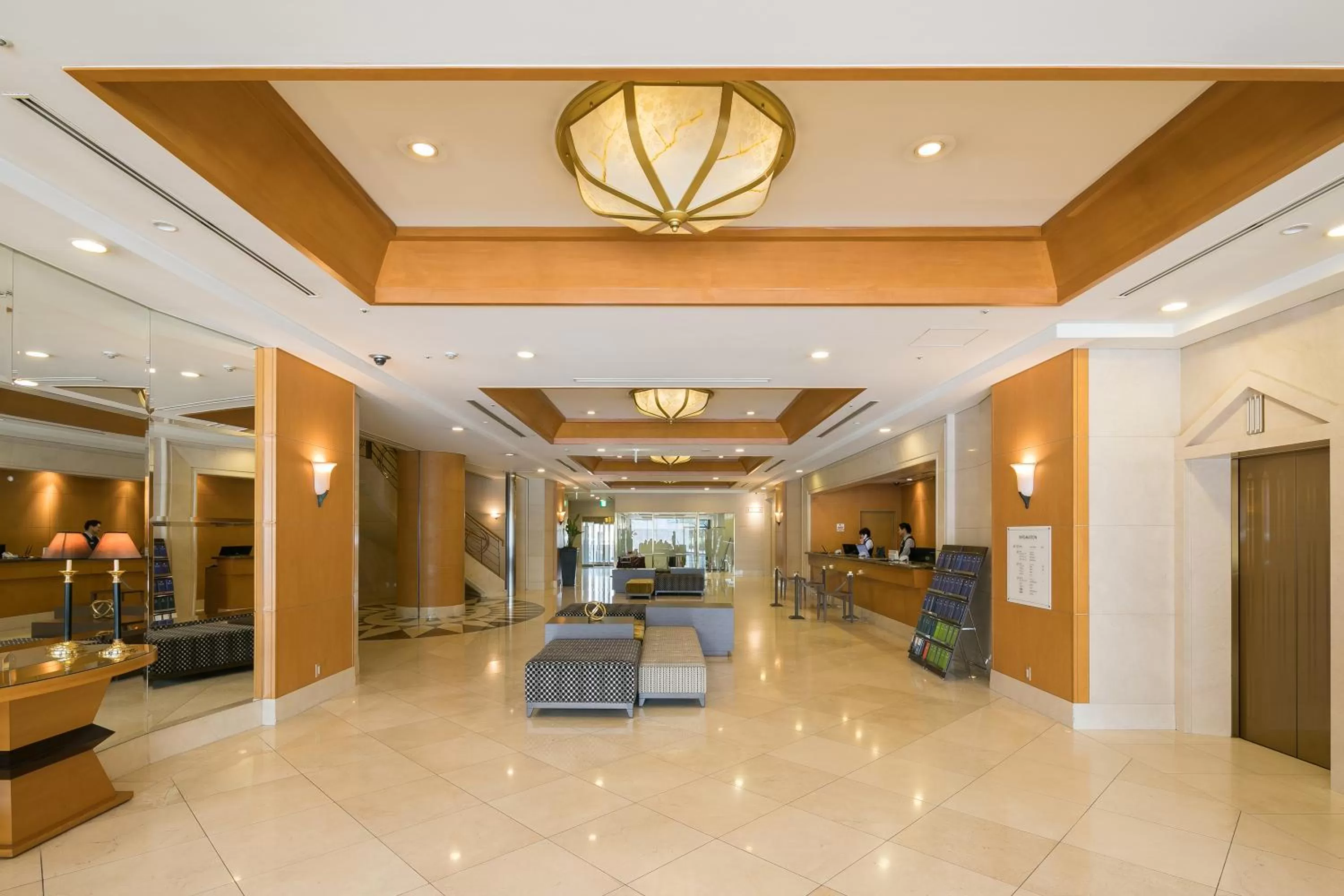 Lobby or reception in HOTEL MYSTAYS Matsuyama
