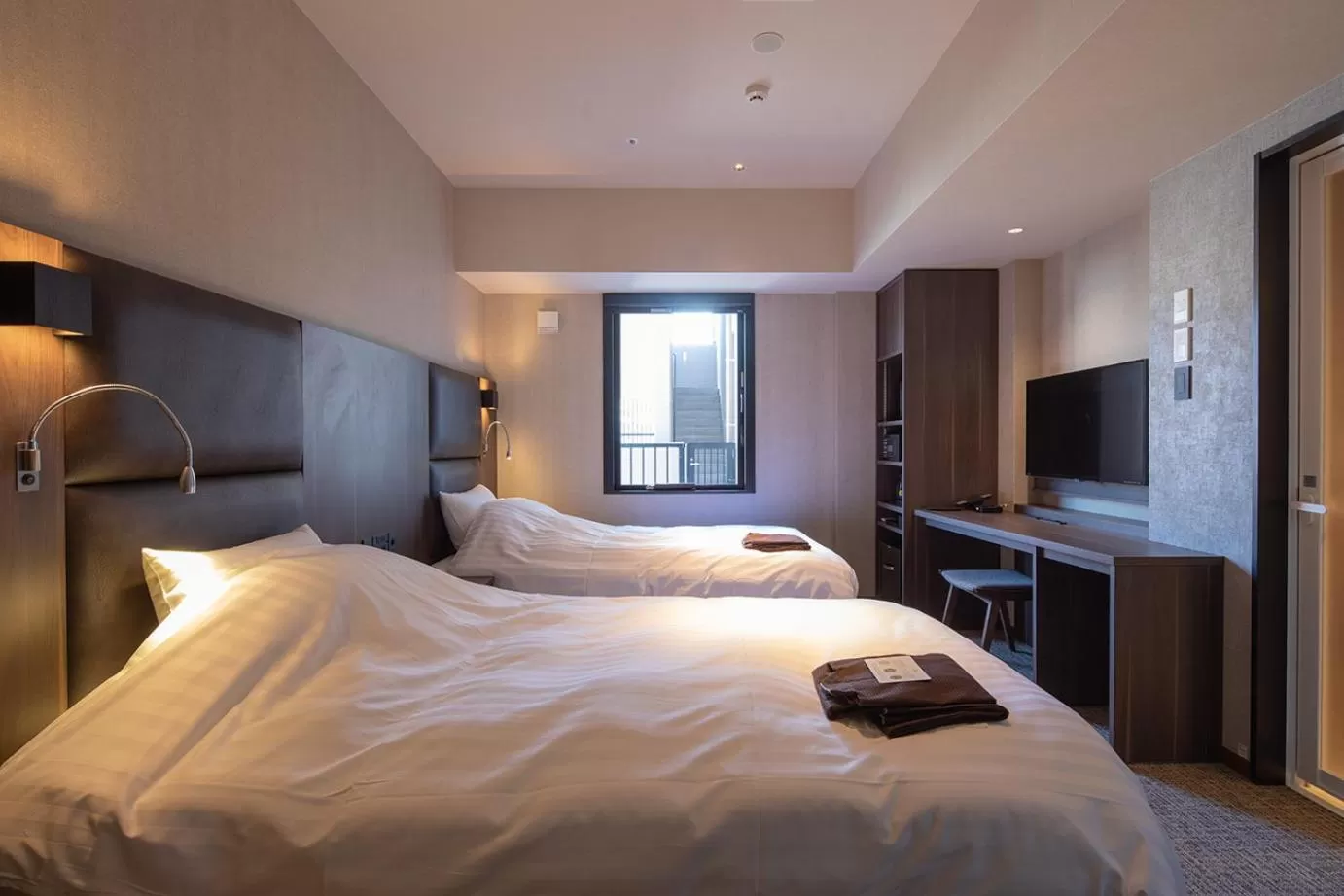 Photo of the whole room, Bed in hotel H2 TRIP&BUSINESS NAGASAKI