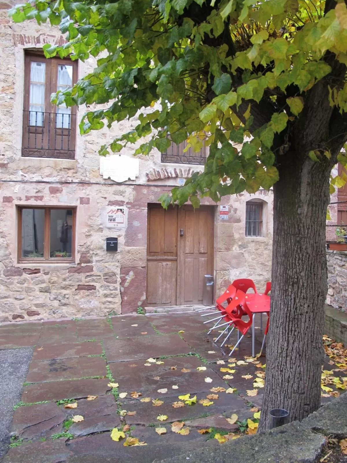 Facade/entrance in Casa Barría