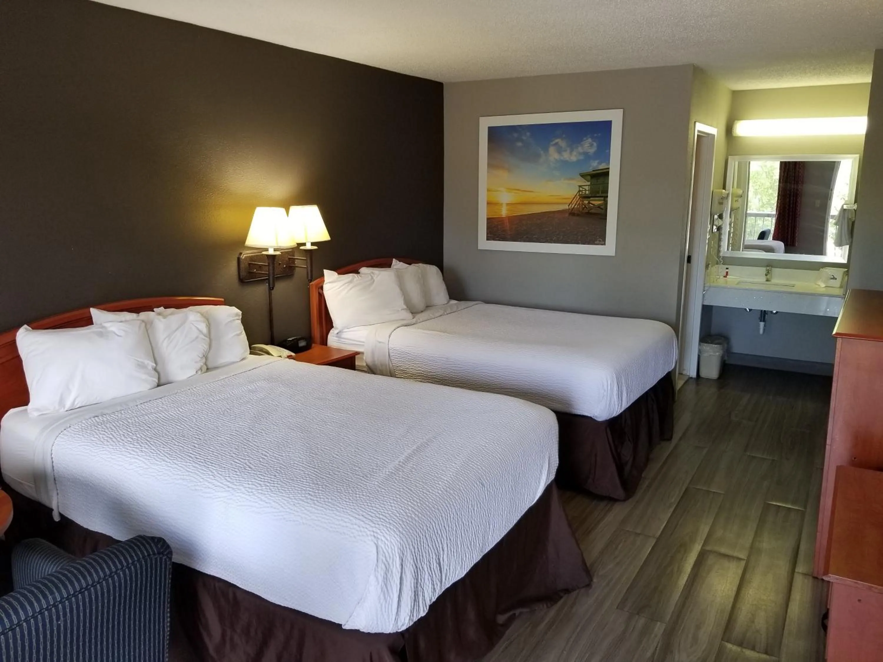 Bed in Days Inn by Wyndham Wilson