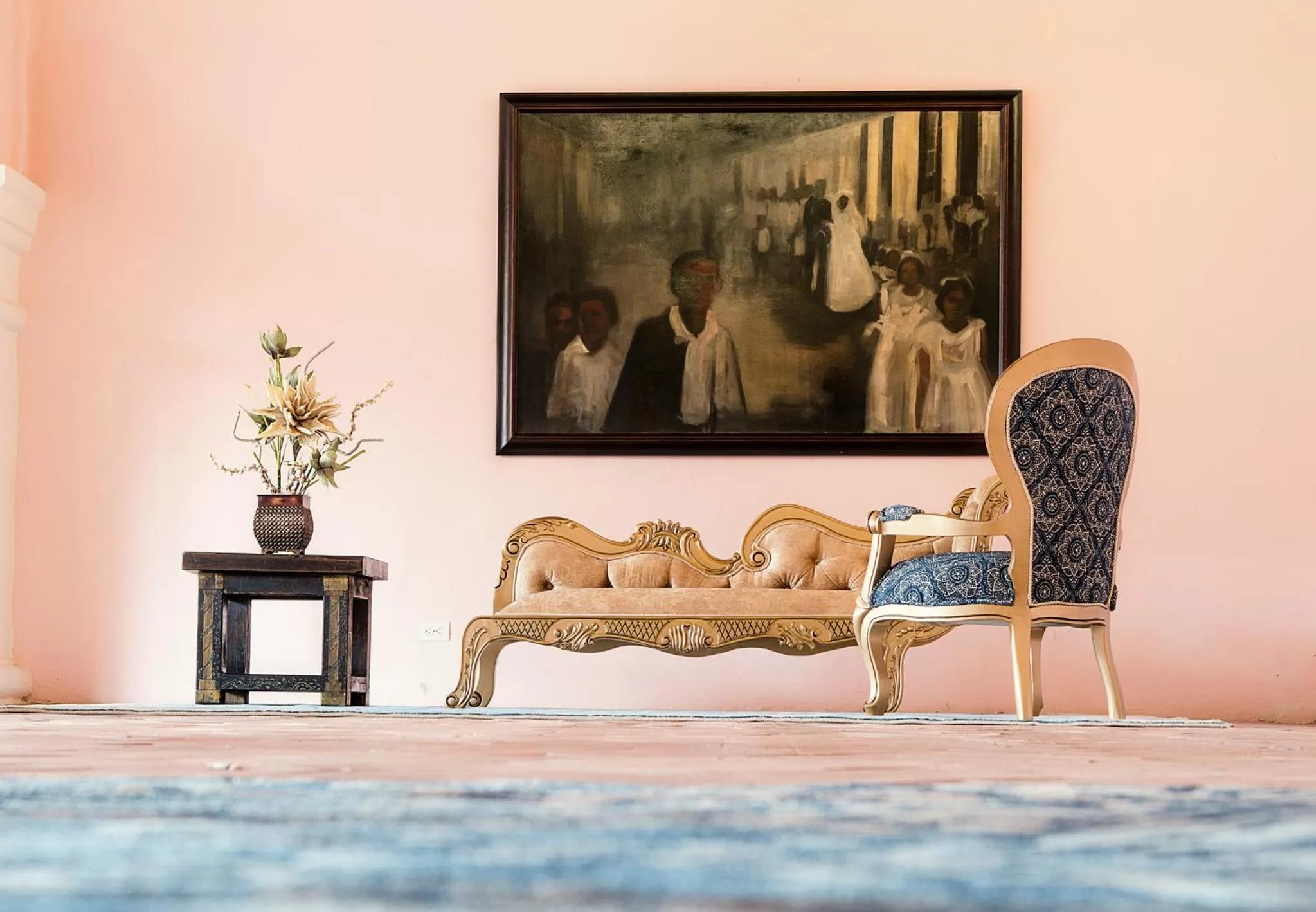 Living room in Hotel Doña Manuela