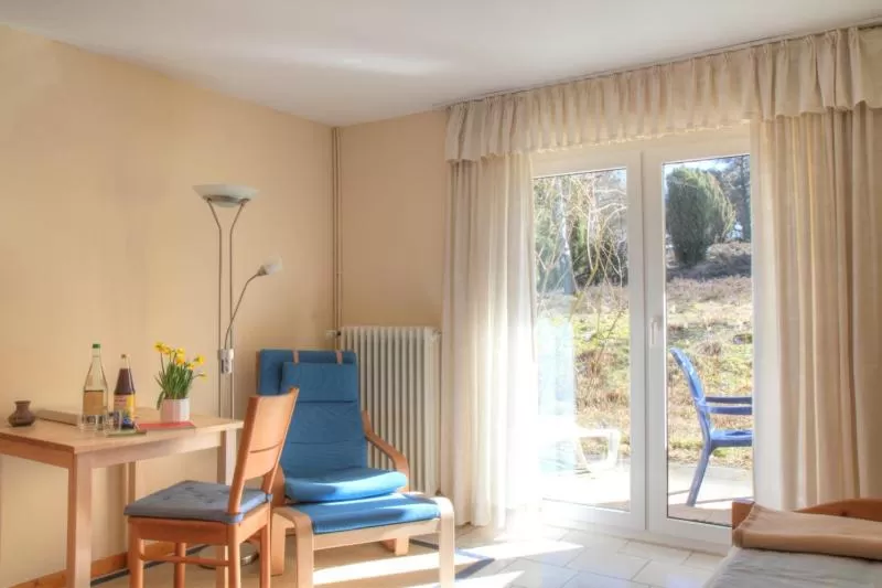 Balcony/Terrace in Biohotel Spöktal