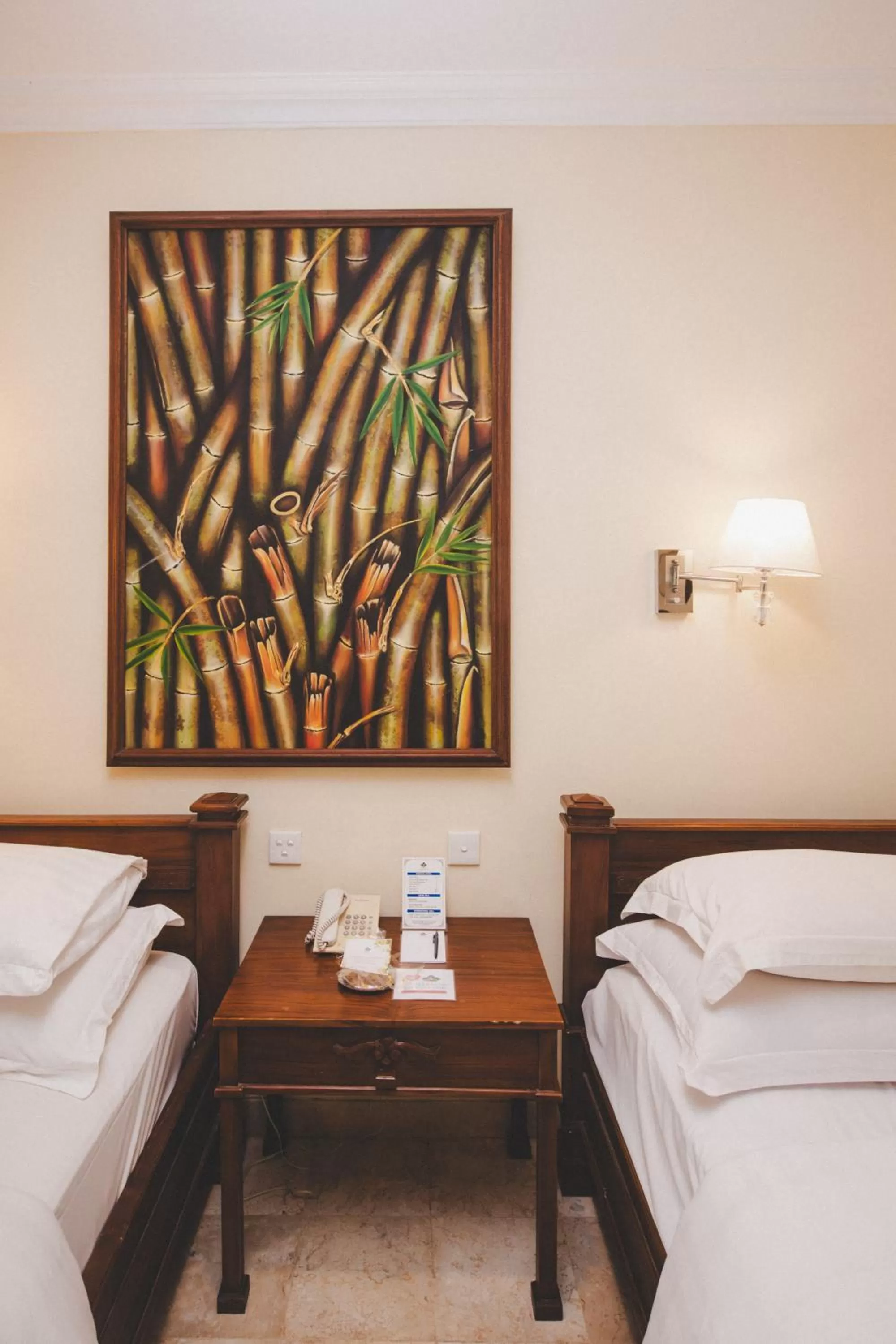 Bed in Hotel Kumala Pantai