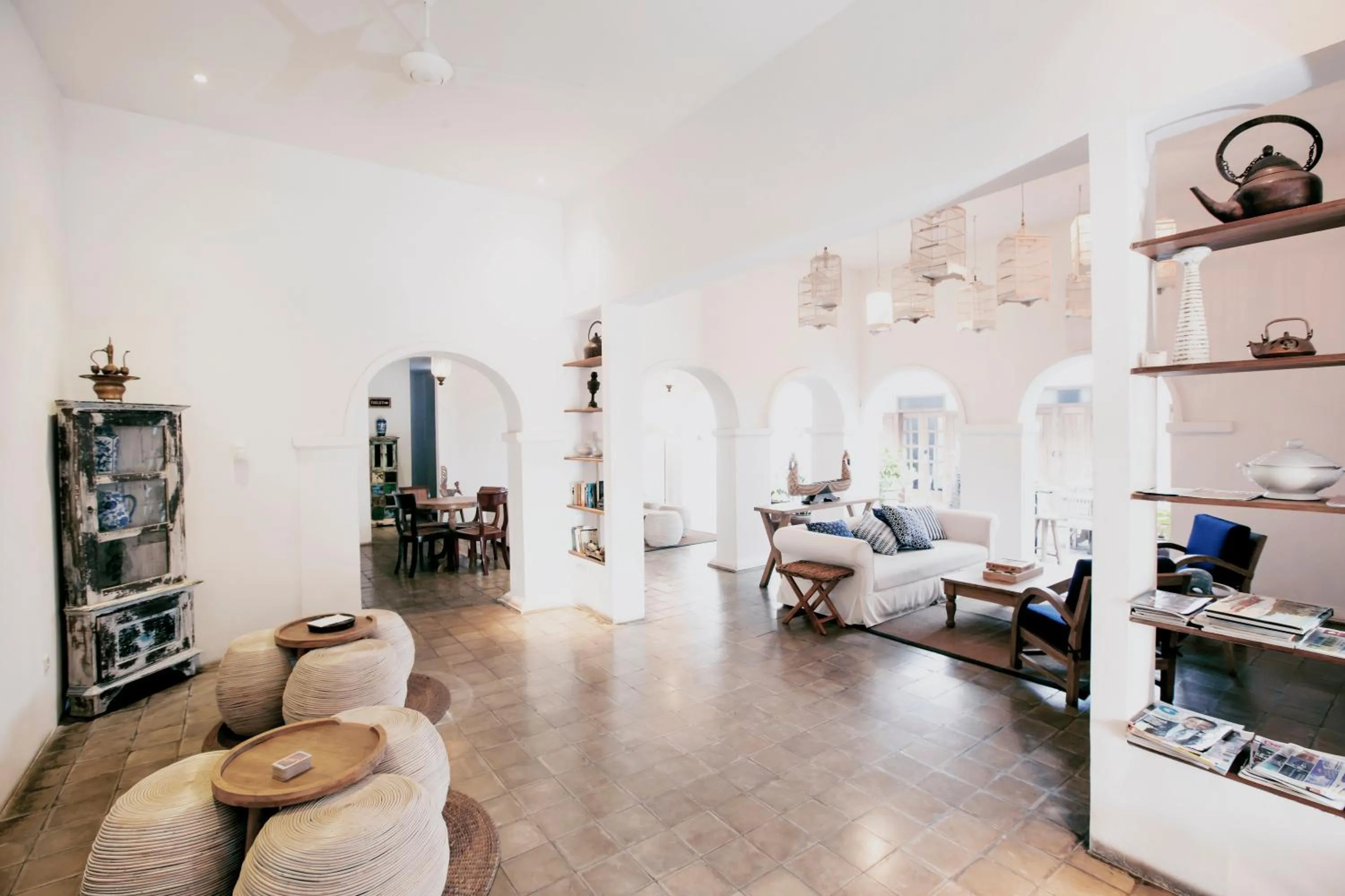 Communal lounge/ TV room in Adhisthana Hotel Yogyakarta