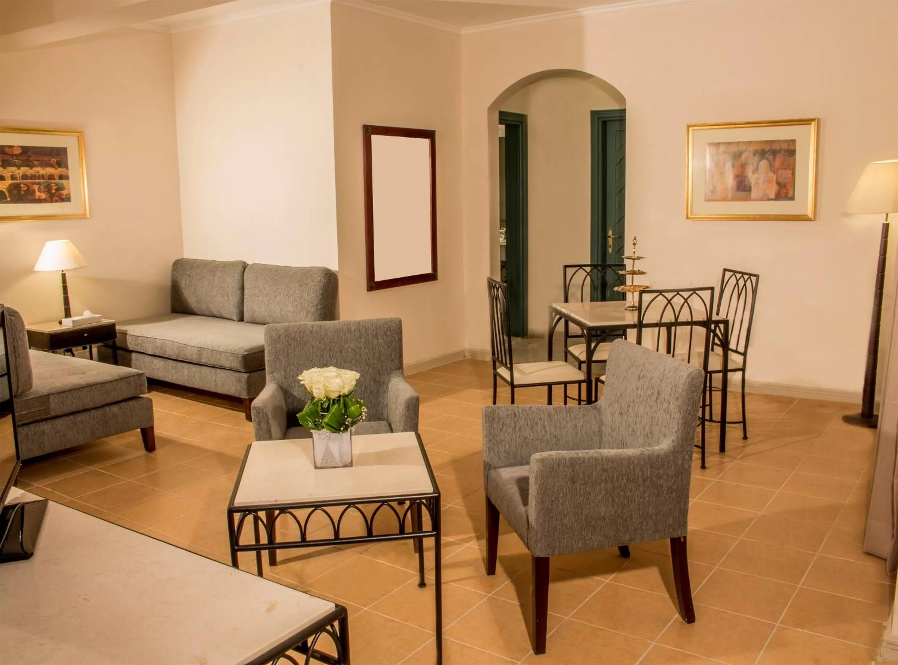 Seating area in JAZ Neo Naama Bay