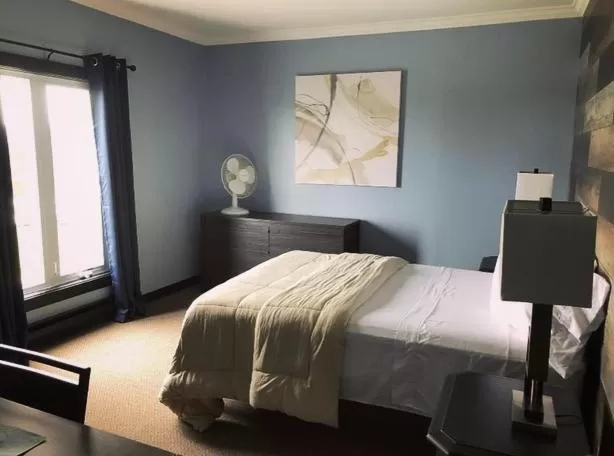 Bed in Acadian Hotel