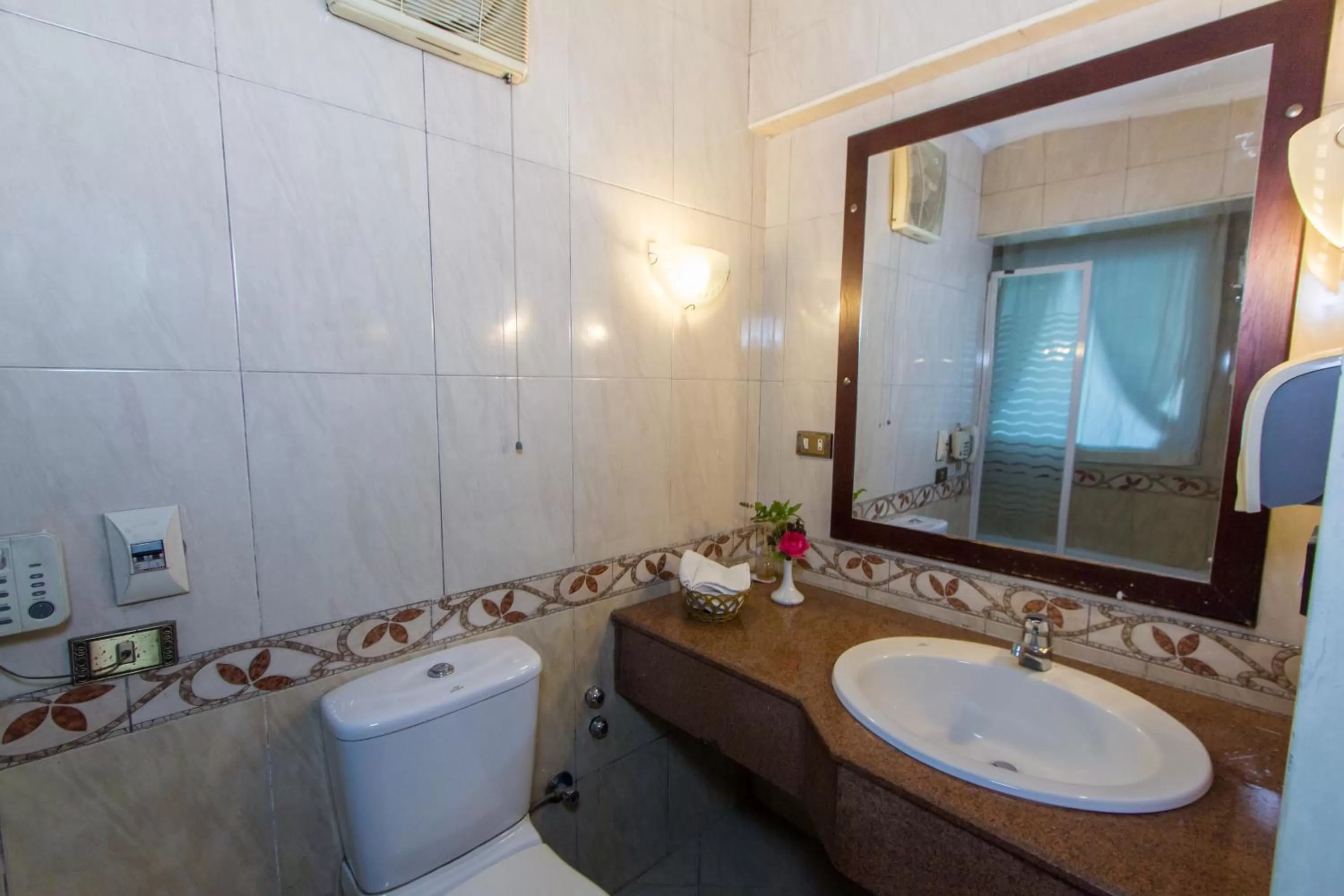Bathroom in Philae Hotel Aswan