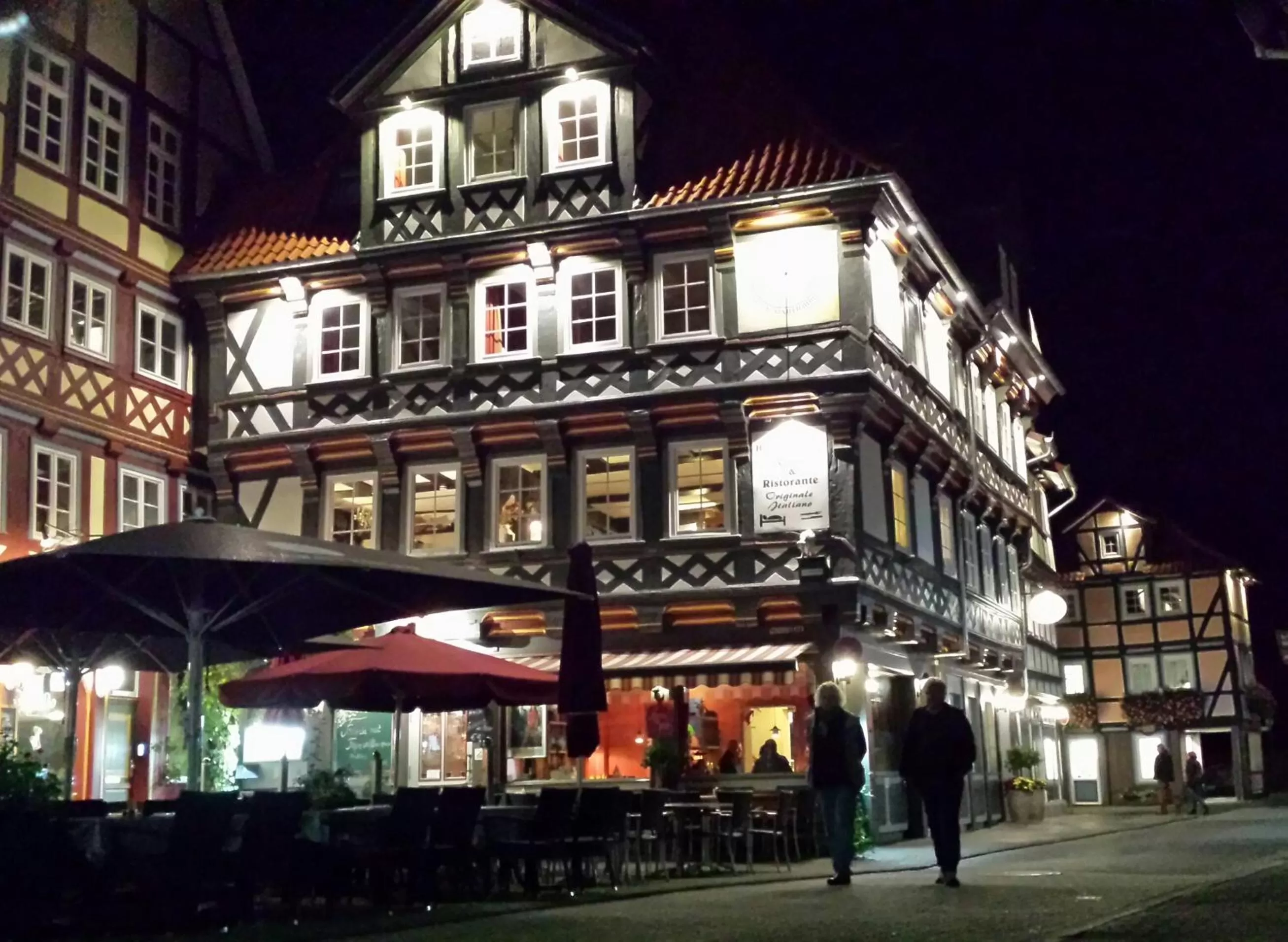 Facade/entrance in Fachwerk-Hotel Eisenbart