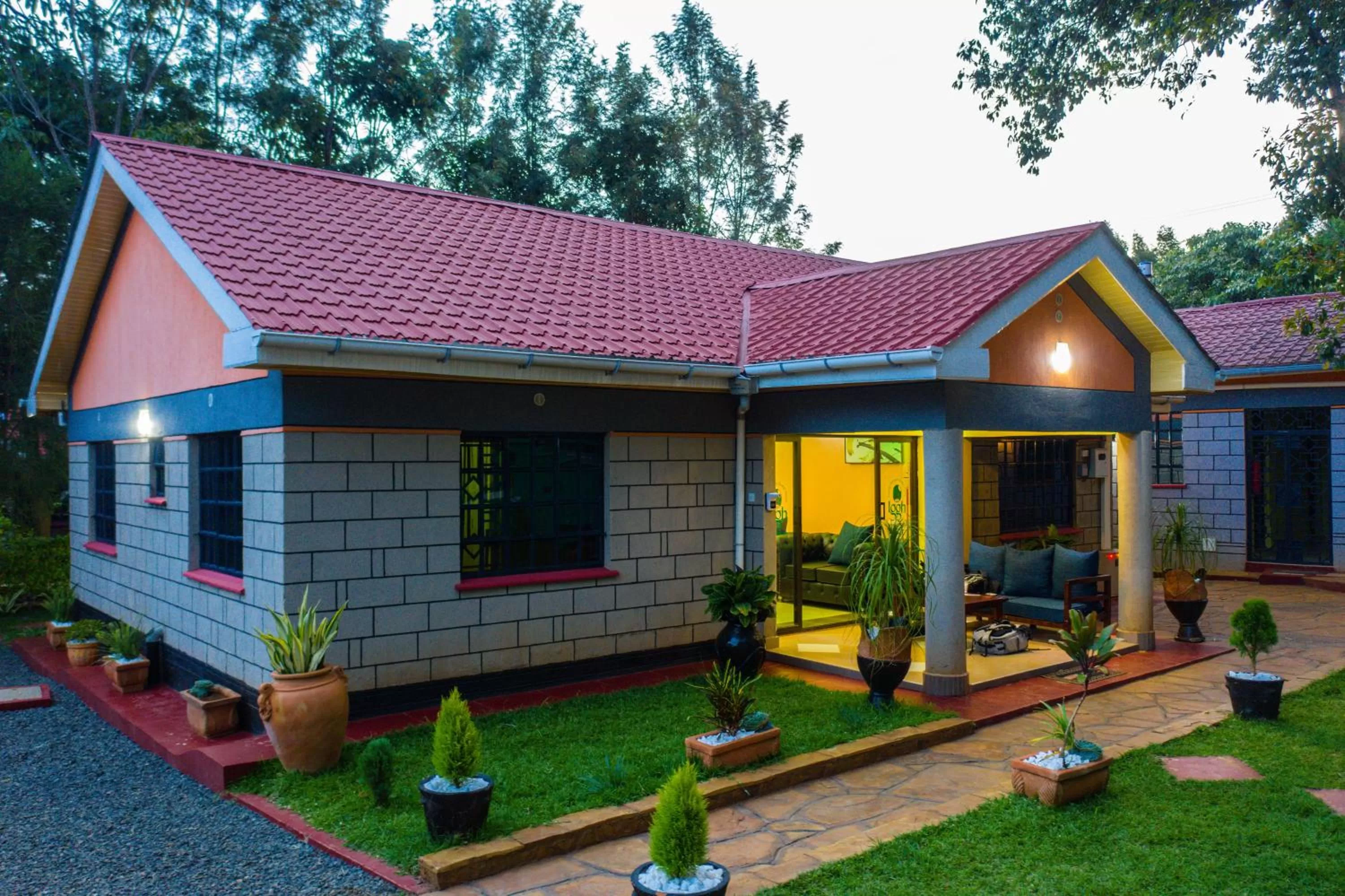 Property building in Lovely Garden Guest Home